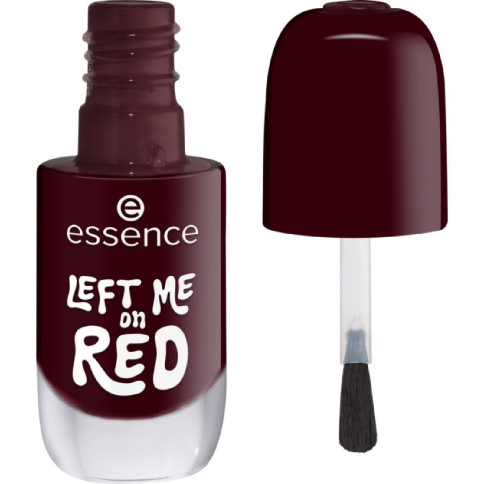Essence Gel Nail Smalto Unghie Effetto Gel Left me on red 12