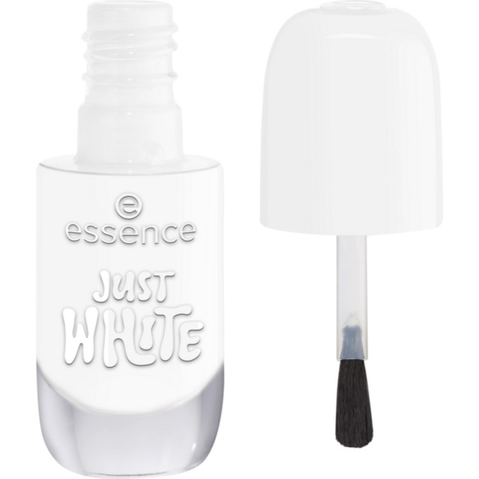 Essence Gel Nail Smalto Unghie Effetto Gel Just white 33