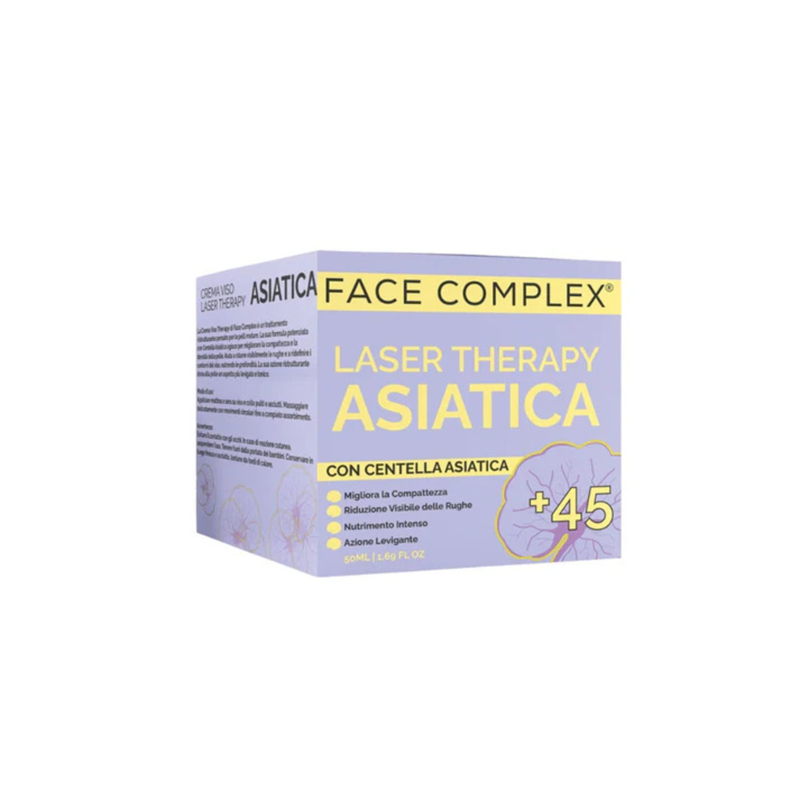 CREMA VISO LASER THERAPY 45 CON CENTELLA ASIATICA