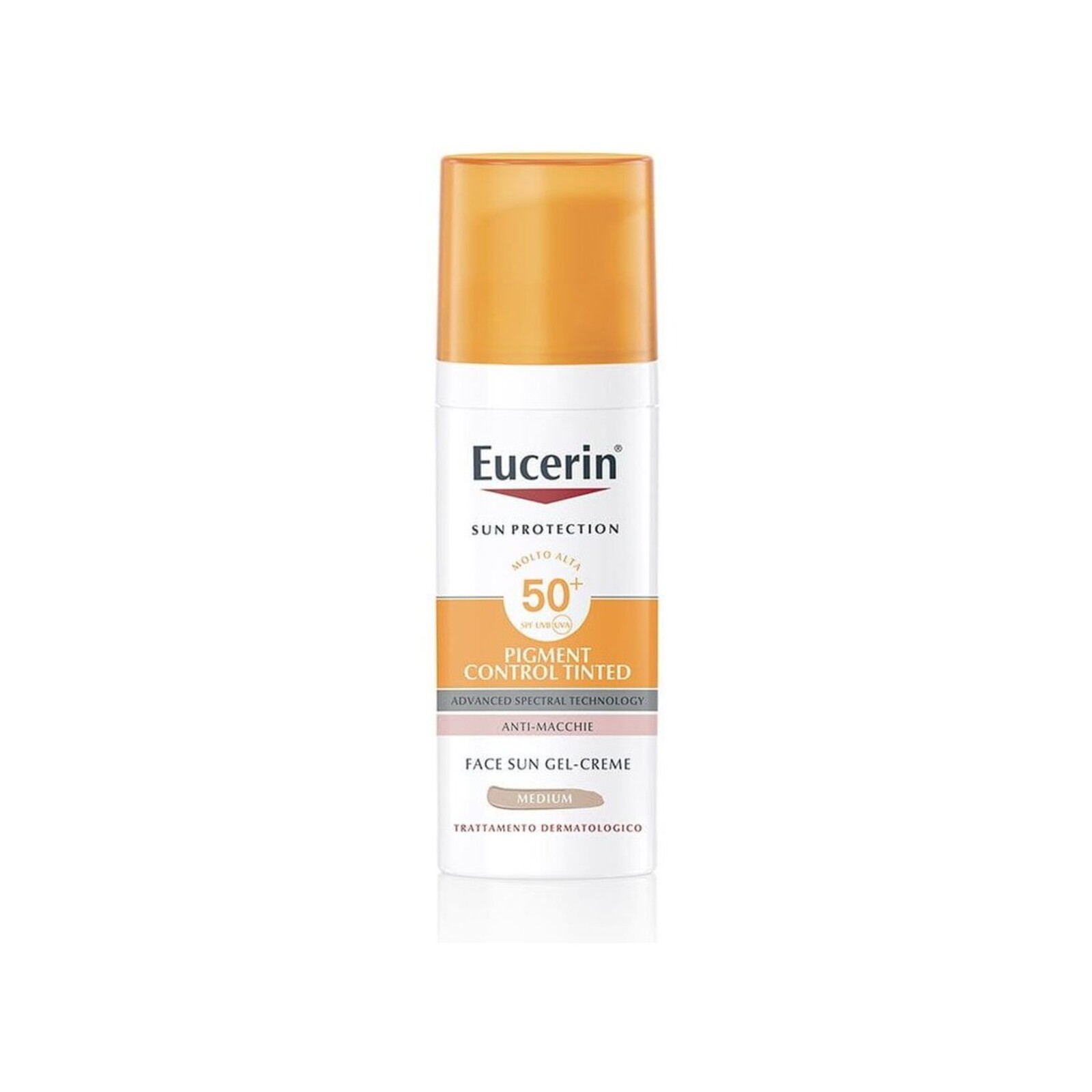 Eucerin Sun Protection Pigment Control Tinted Face Sun Gel-creme Mittel Lsf 50+ 50 ml