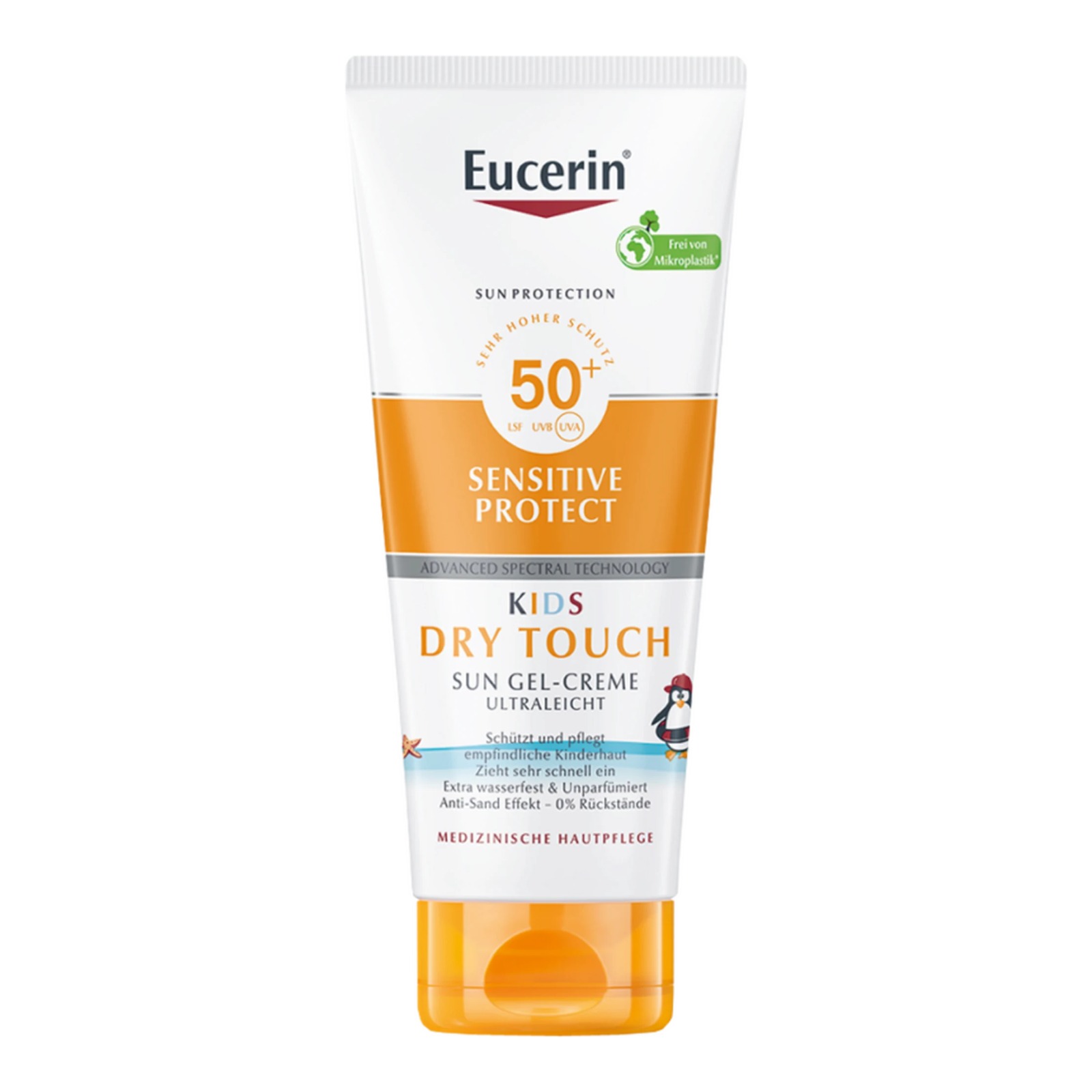 Eucerin Sun Protection Sensitive Protect Kids Dry Touch Sun Gel-creme Lsf 50+ 200 ml