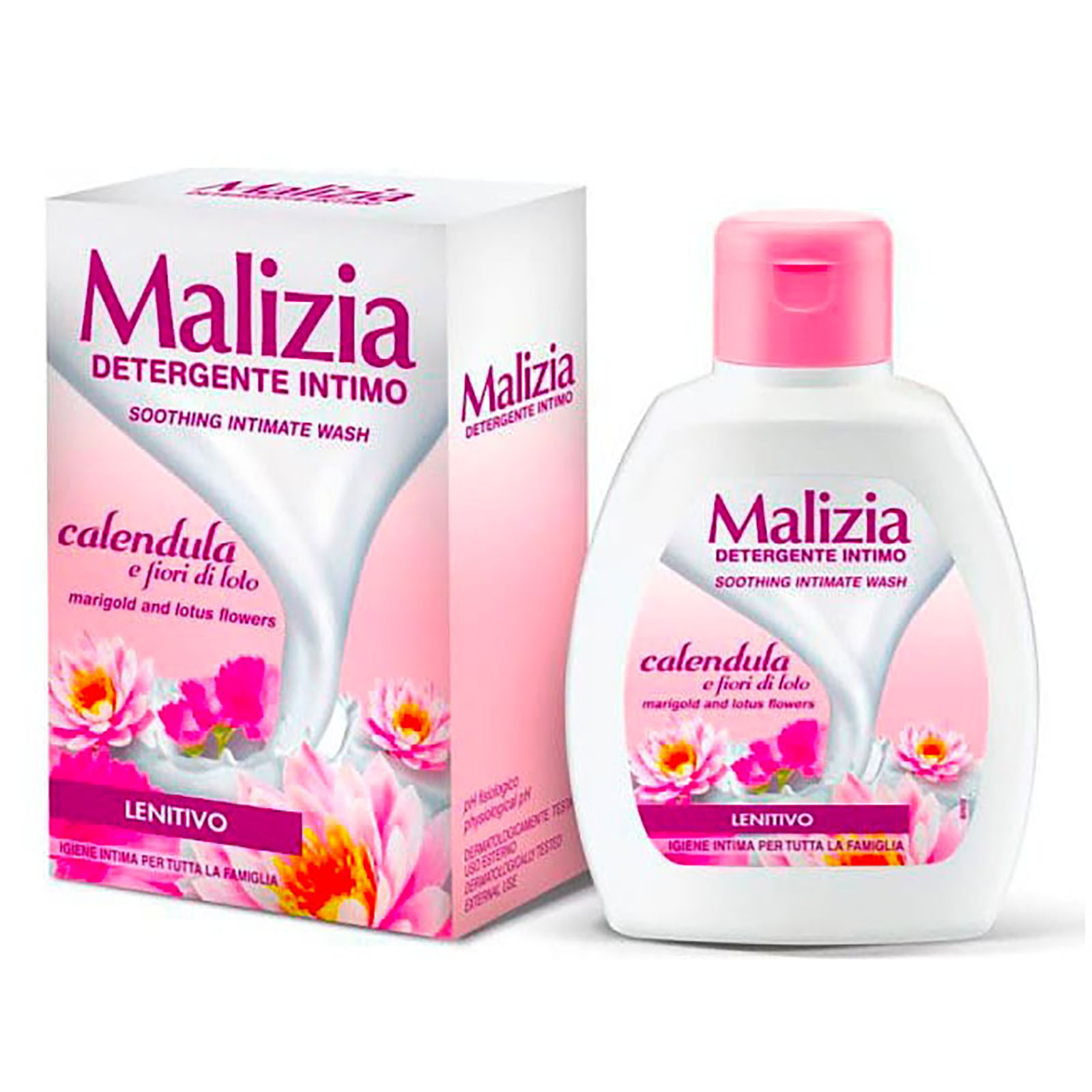 Detergente Intimo Calendula E Fiori Di Loto Lenitivo 200 ml