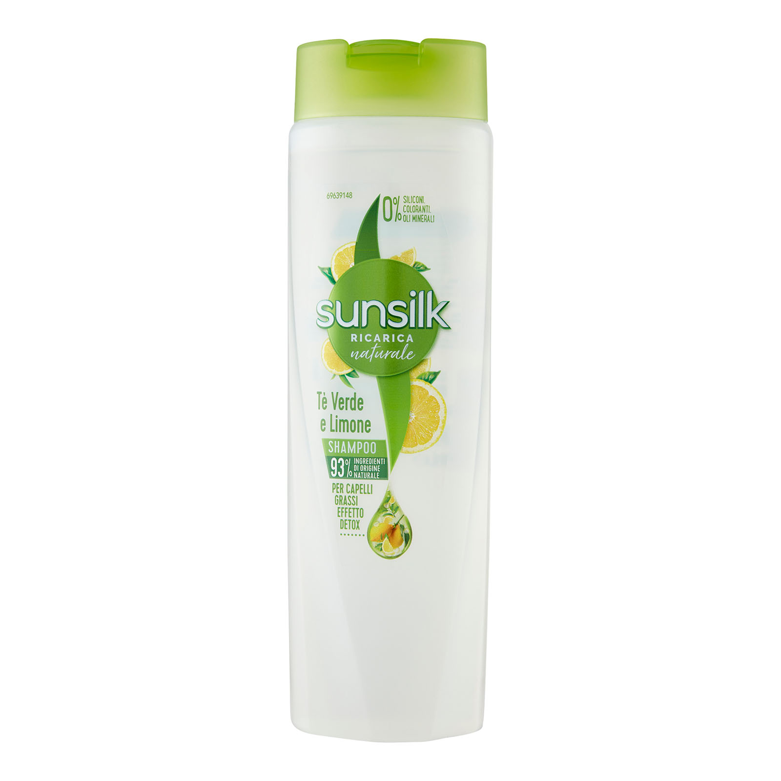 Shampoo Thè Verde E Limone Per Capelli Grassi 250 ml