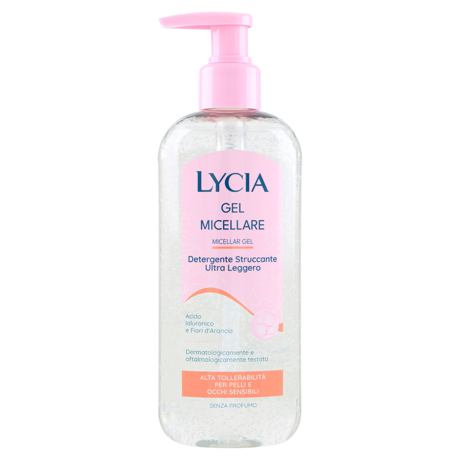 Gel Micellare Detergente Struccante Ultra Leggero