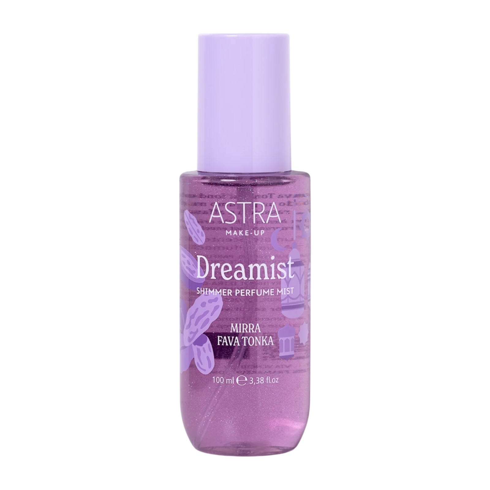 Astra Make-Up Dreamist Body Mist Shimmer - 04 Mirra E Fava Tonka 100 ml