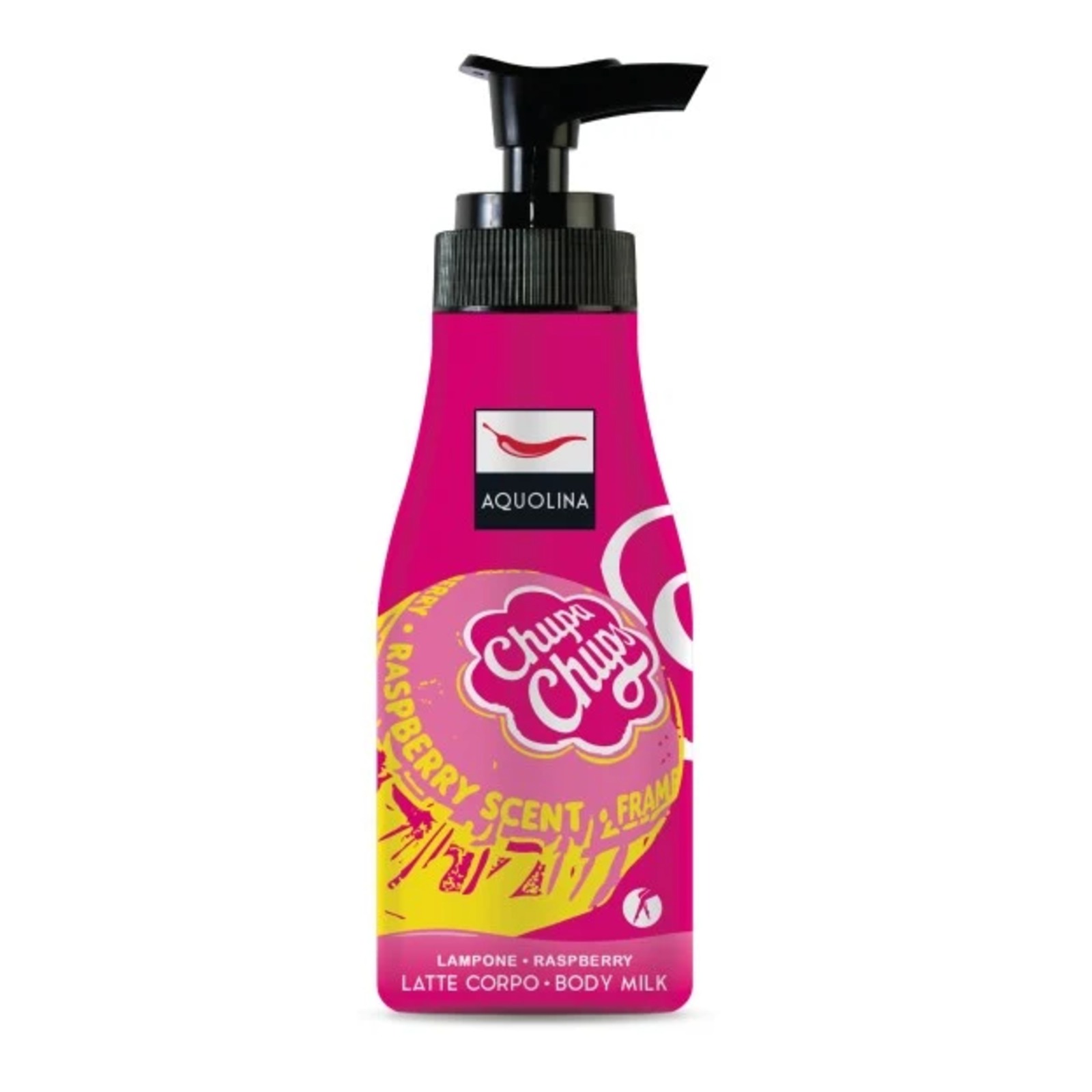 Aquolina Chupa Chups Lampone Latte Corpo 250 ml