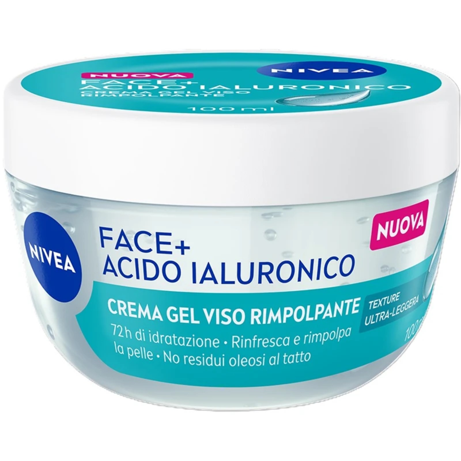 Face+ Acido Ialuronico Crema Gel Viso Rimpolpante