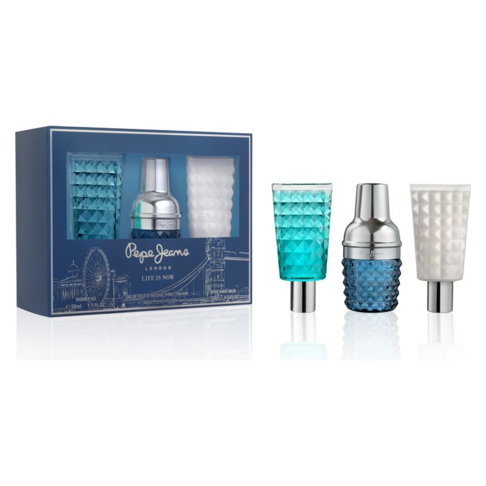 Pepe Jeans Uomo Lavanda Life Is Now For Him - Edt 30 Ml + After Shave 50 Ml + Shower Gel 50 Ml - Immagine 3