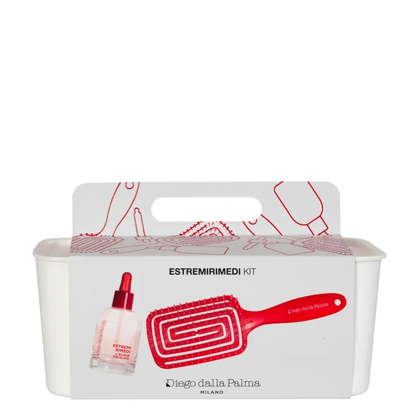 Diego Dalla Palma Kit Estremi Rimedi - Elisir Olio Capelli + Wet&Dry Brush - Immagine 4