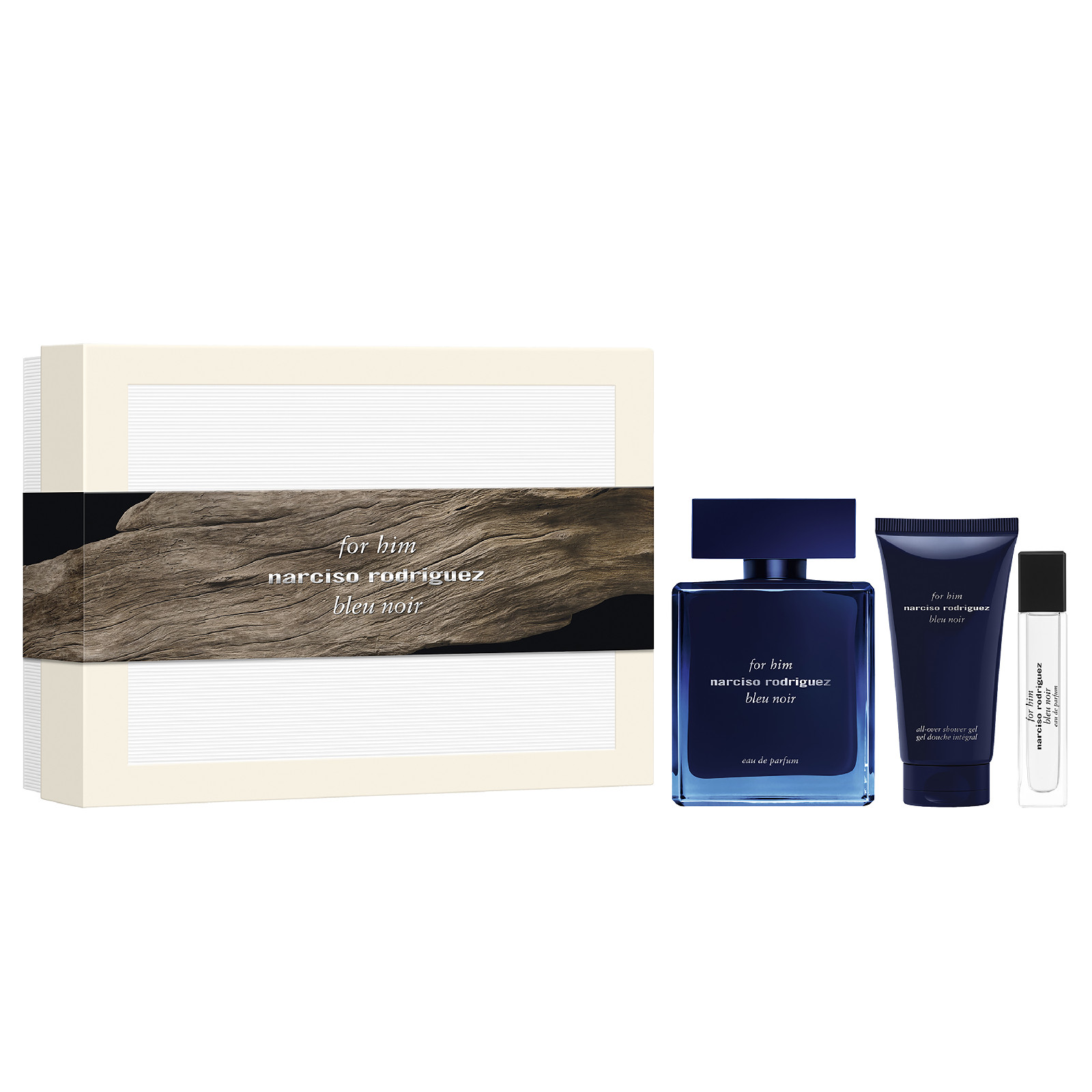 NARCISO RODRIGUEZ Cofanetto For Him Bleu Noir Eau De Parfum 100 ml + Shower Gel 50 ml + Purse Spray 10 ml - Immagine 3
