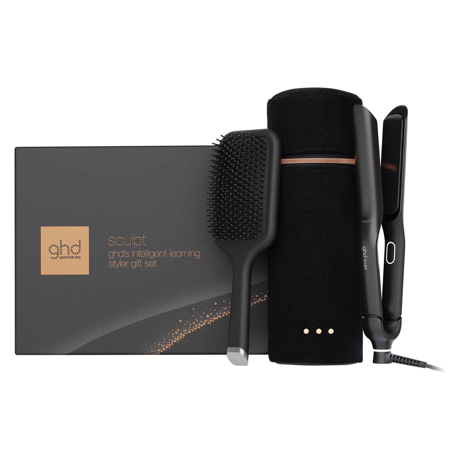 Ghd Sculpt Styler Gift Set Paddle Brush + Piastra Sculpt
