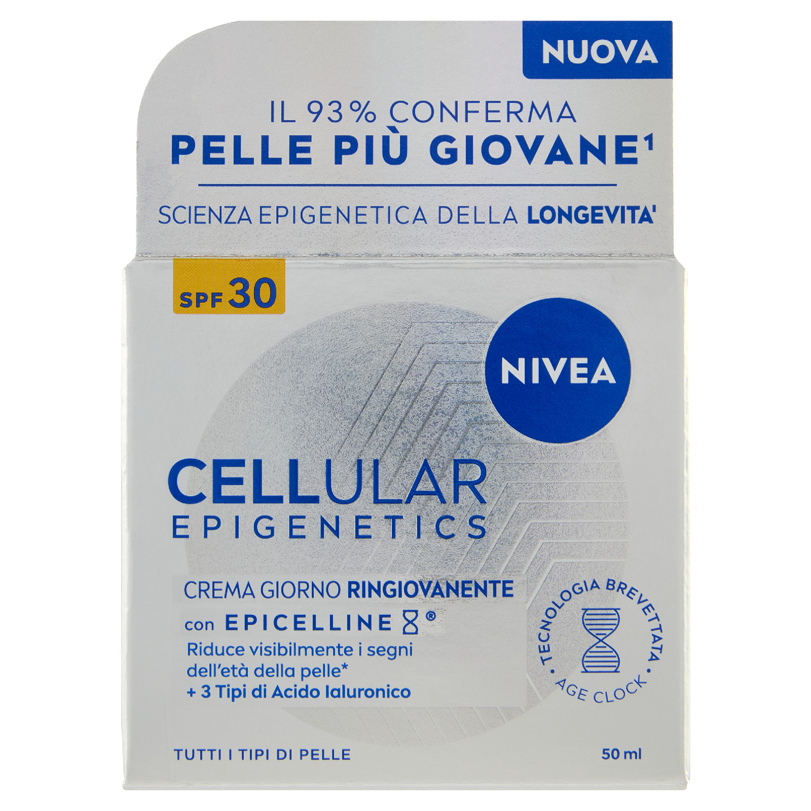 Cellular Epigenetics Crema Giorno Ringiovanente Spf 30