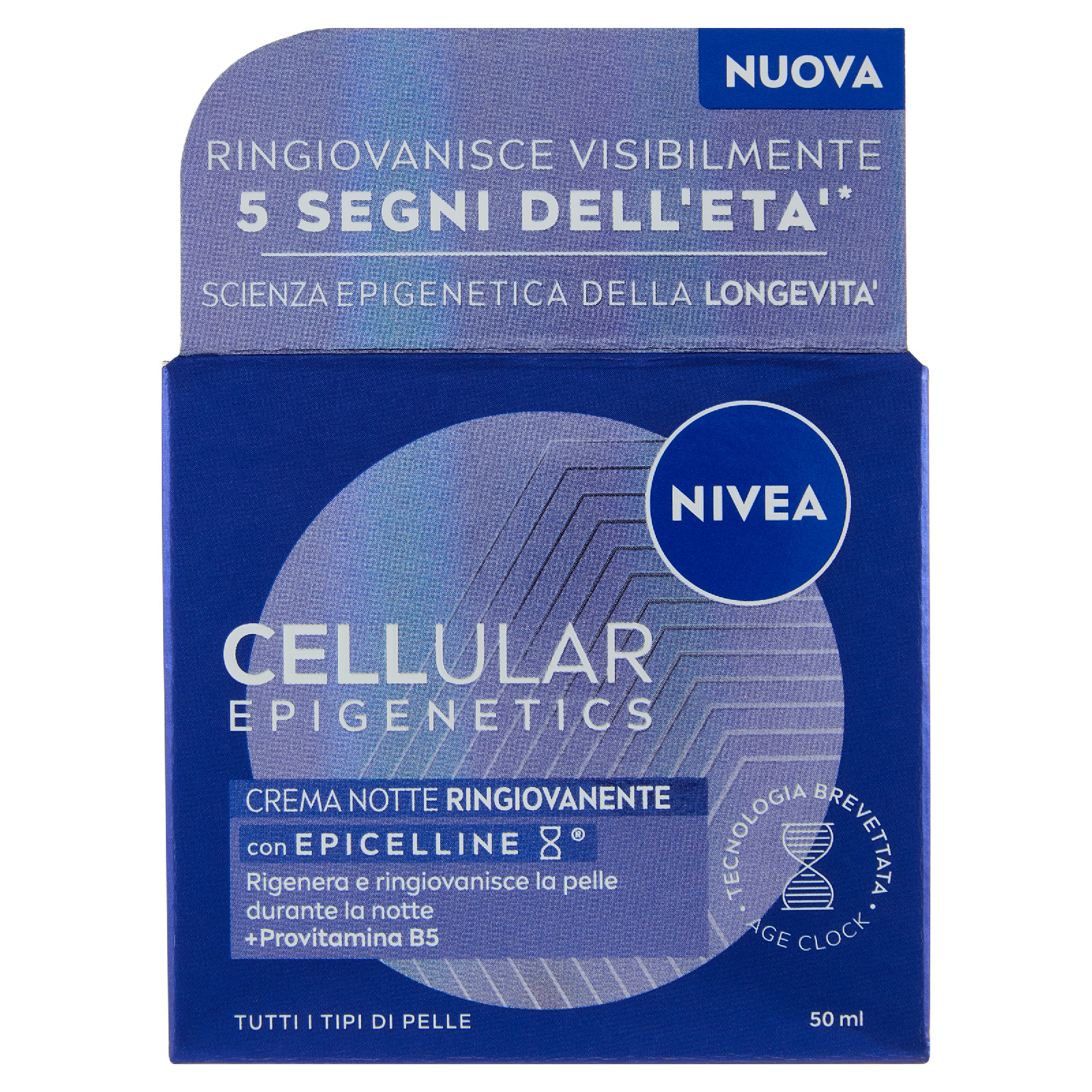 Cellular Epigenetics Crema Notte Ringiovanente