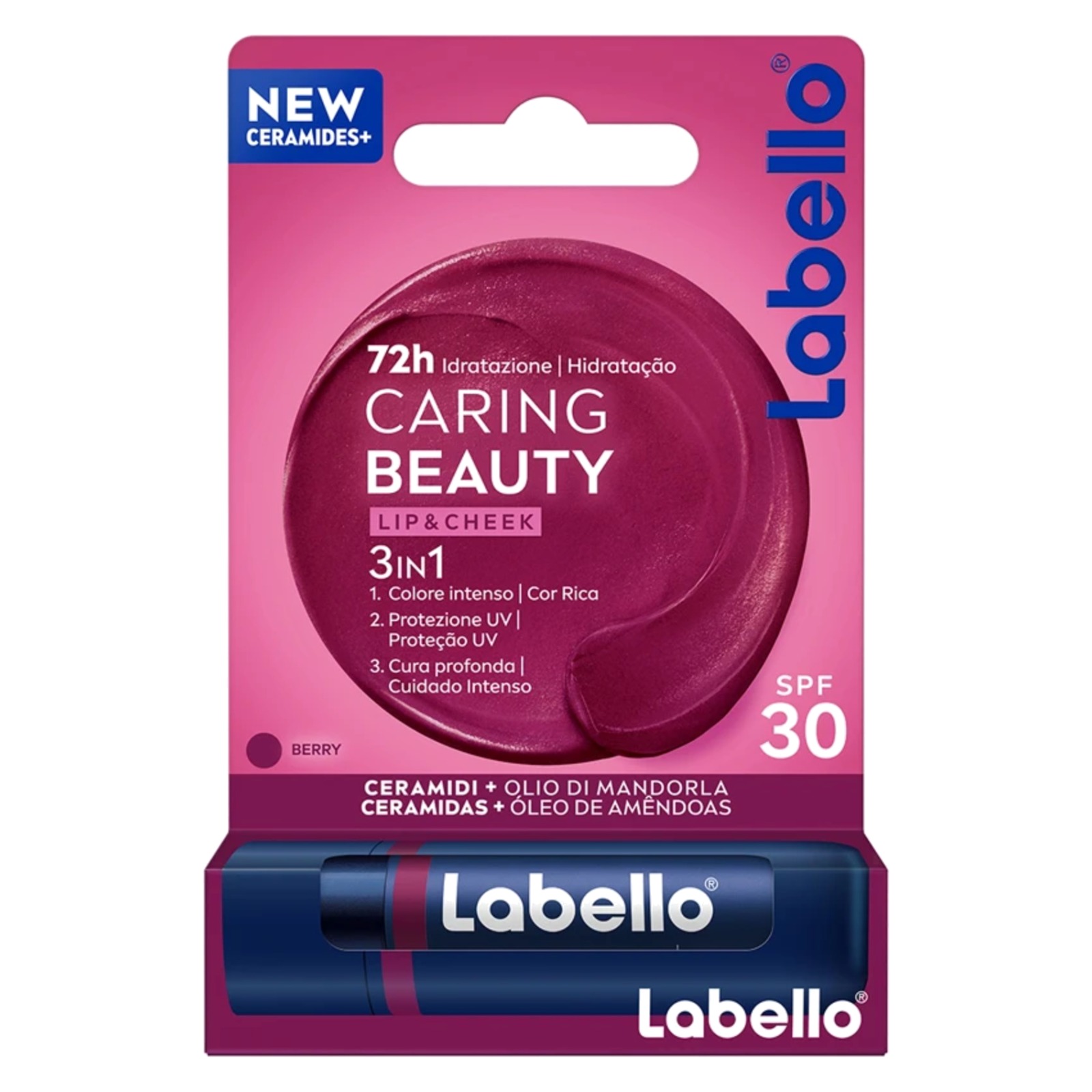 Caring Beauty Lip & Cheek Berry Spf 30