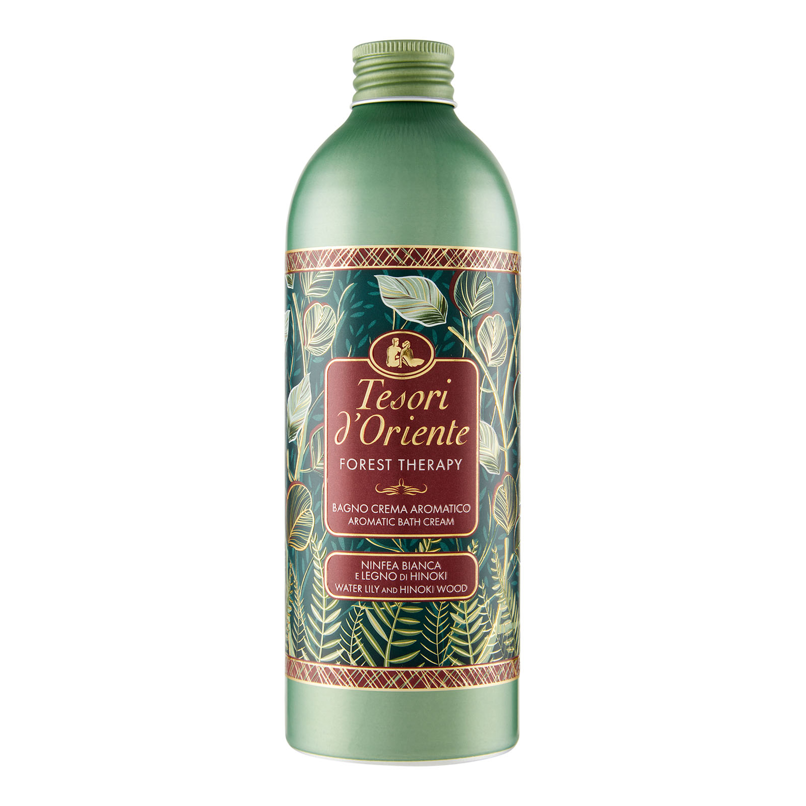 Tesori d'oriente Forest Therapy Bagno Crema Aromatico Ninfea Bianca E Legno Di Hinoki 500 ml