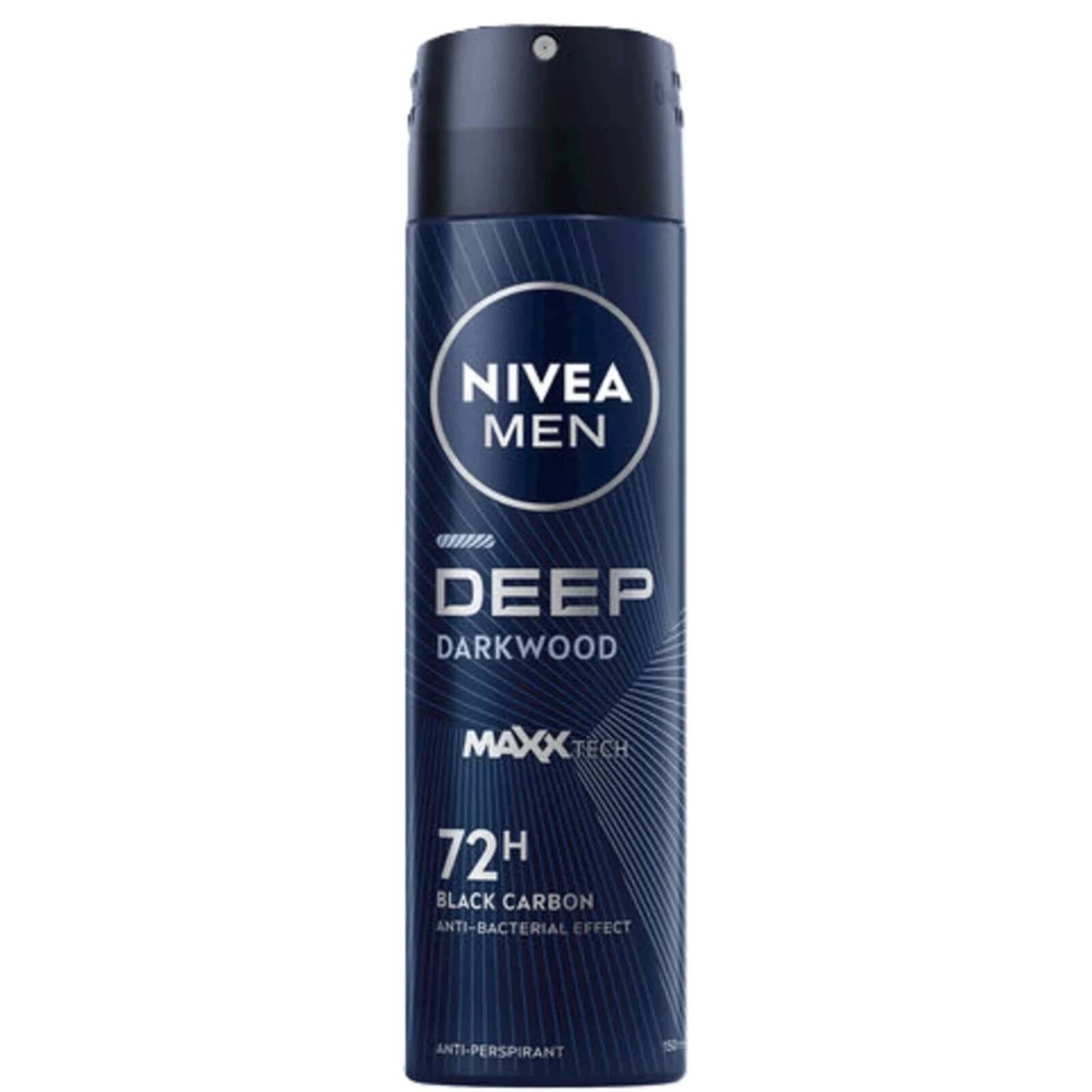 Nivea Men Deep Black Carbon Anti-perspirant 150 ml