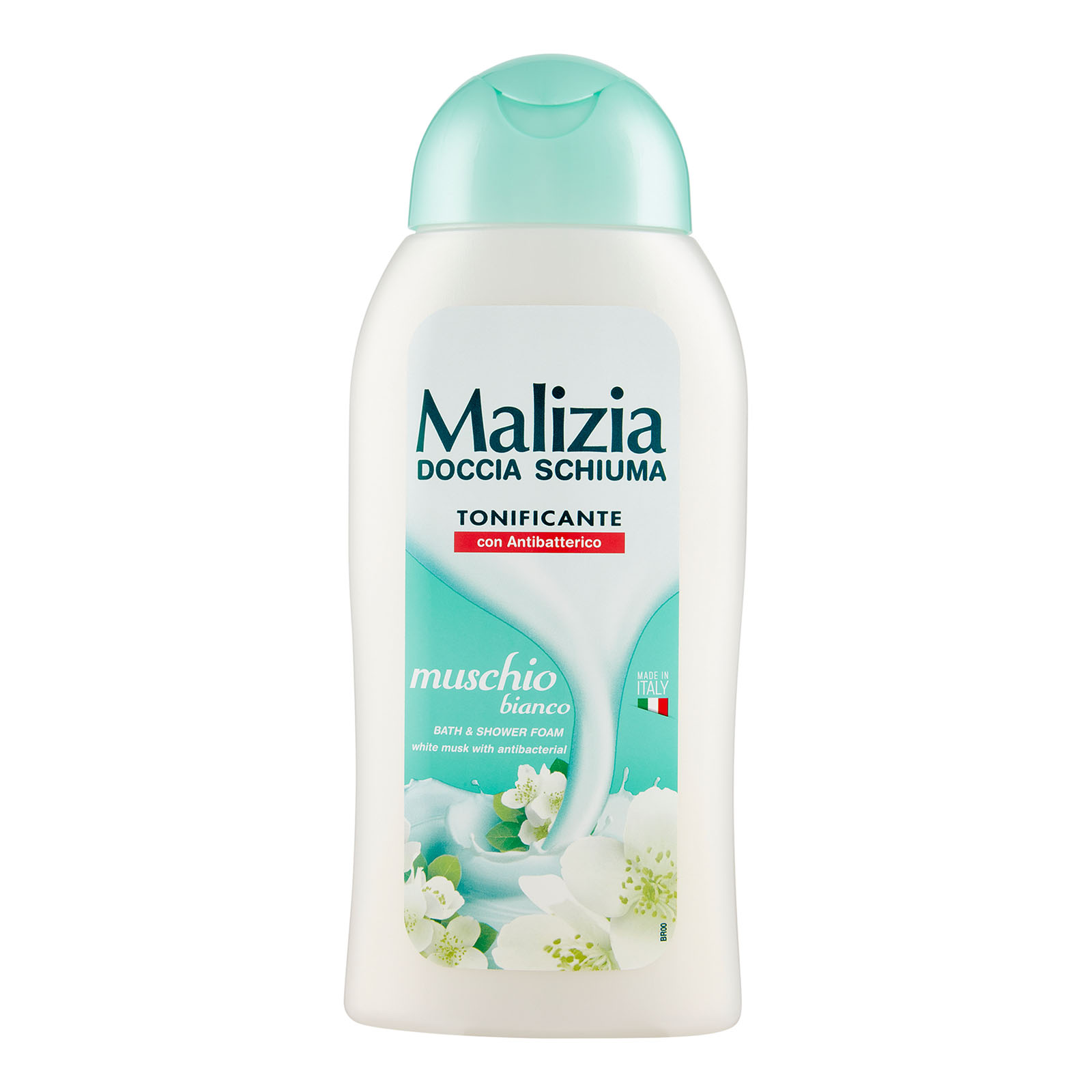 doccia schiuma rilassante al profumo di muschio bianco
