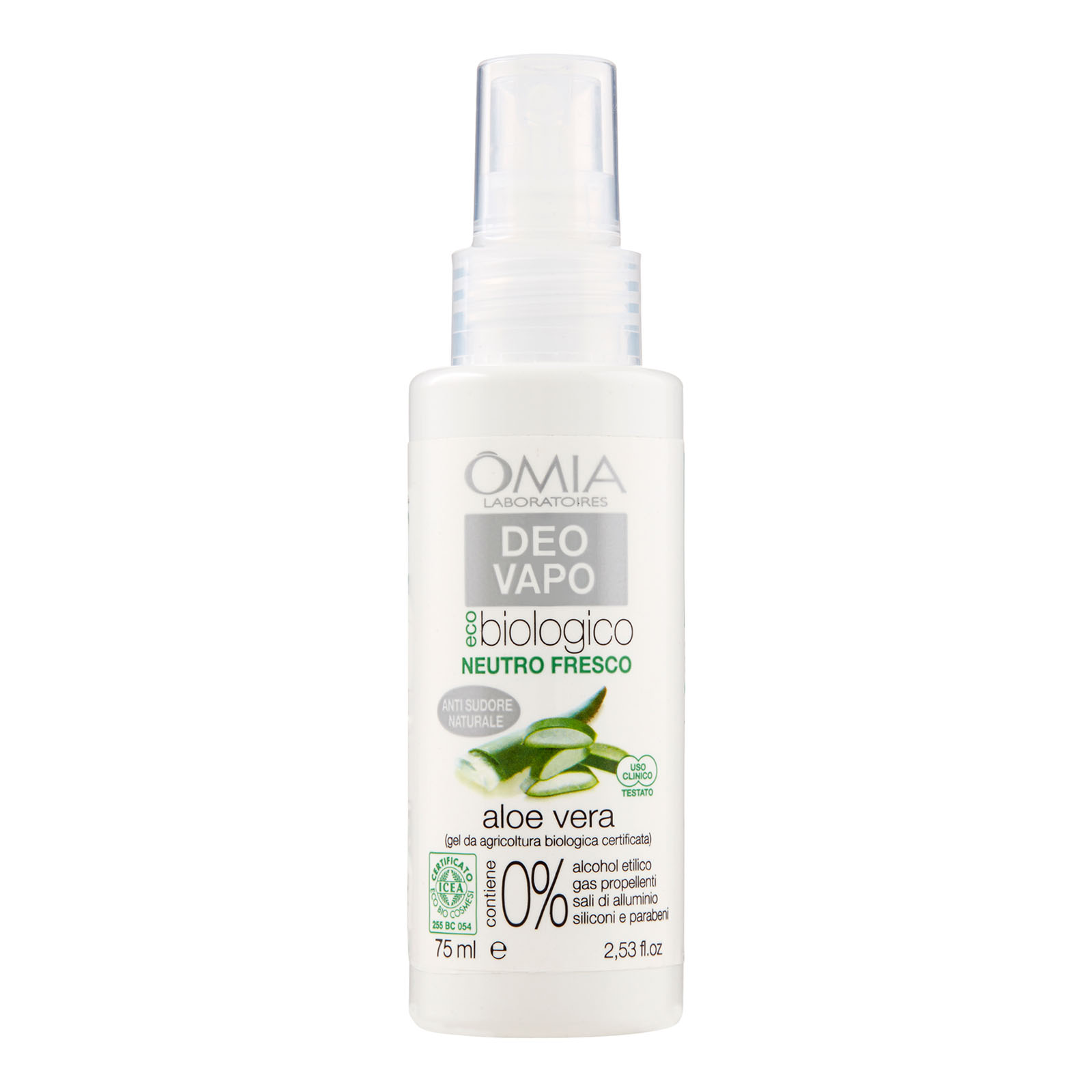 Deo Vapo Neutro Fresco Aloe Vera 75 ml