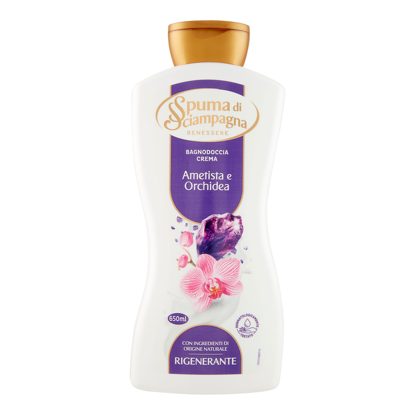 Bagnodoccia Crema Ametista E Orchidea 650 ml