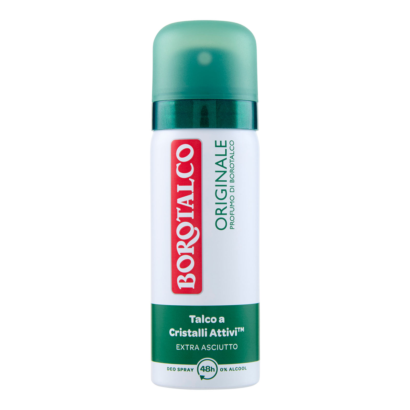 Borotalco Bianchi Originale Profumo Di Deodorante Talco A Cristalli Attivi Extra Asciutto 50 Ml Spray - Immagine 3