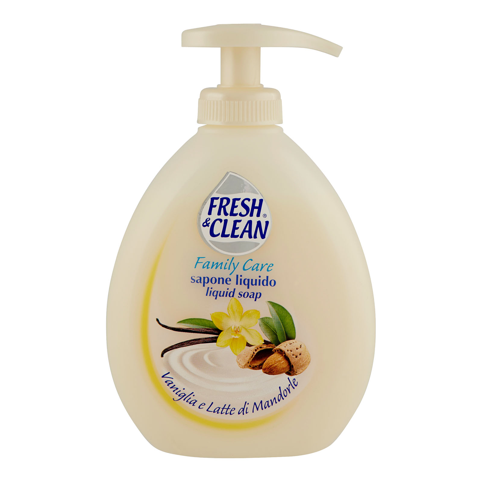 Family Care Sapone Liquido Vaniglia E Latte Di Mandorle 300 ml
