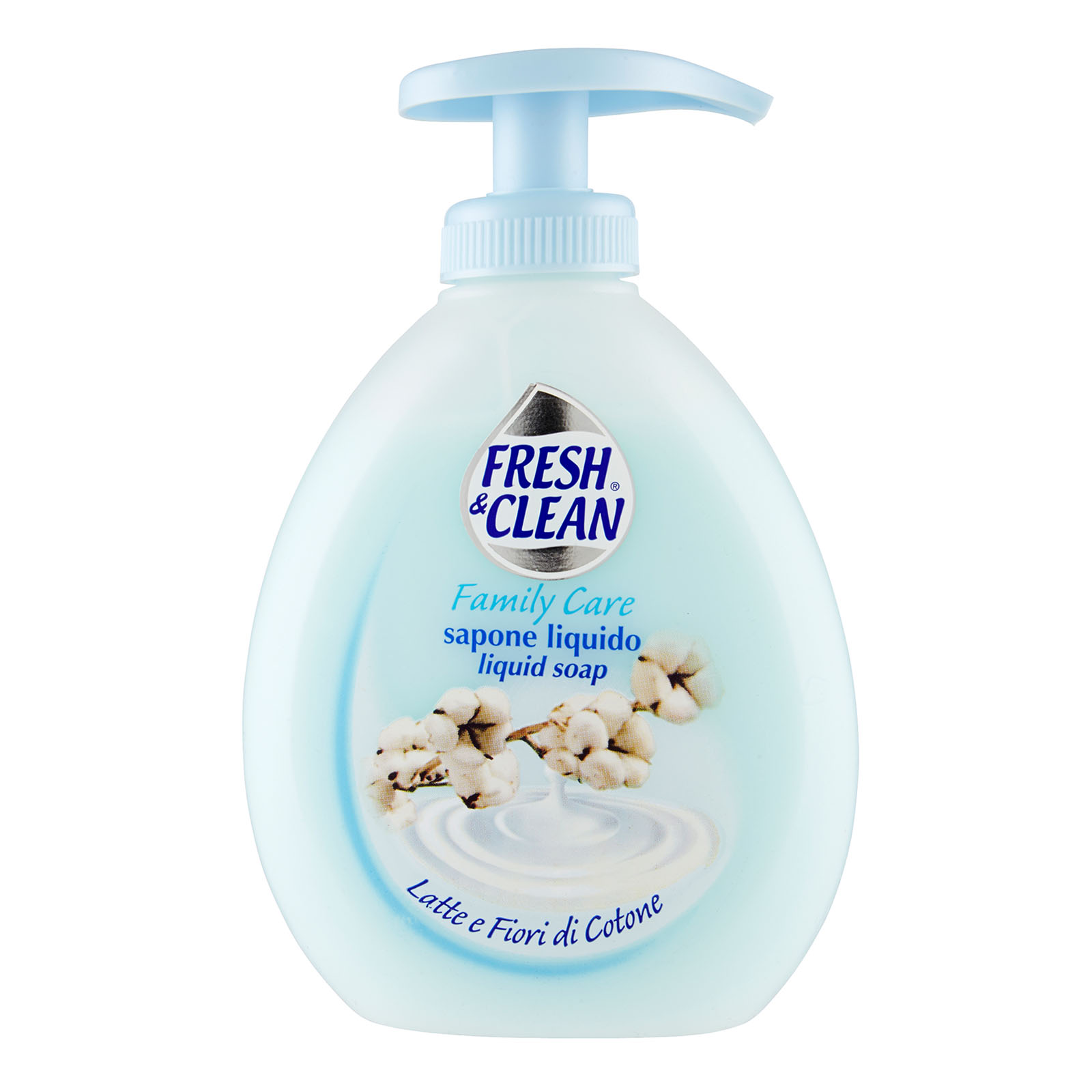 Family Care Sapone Liquido Latte E Fiori Di Cotone 300 ml
