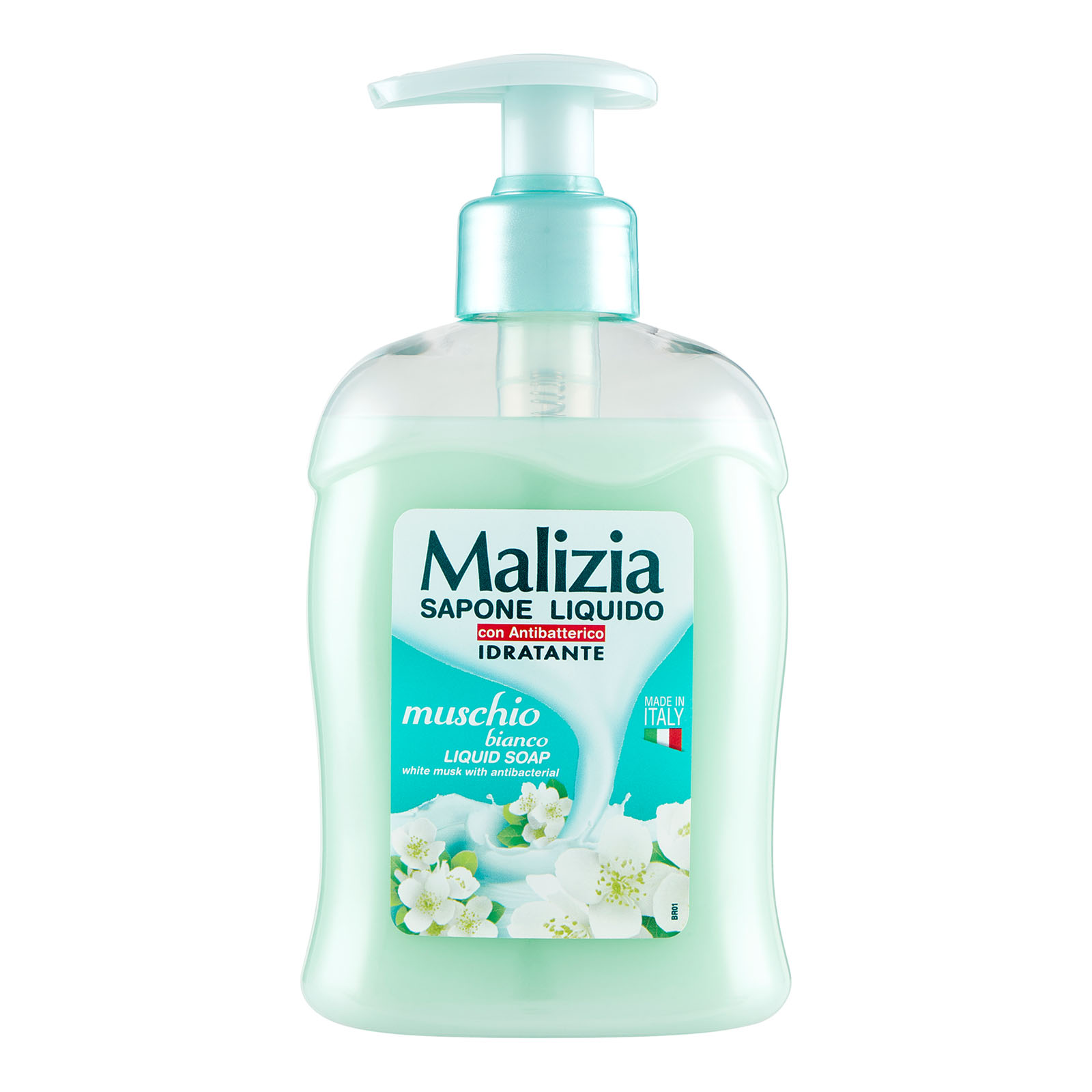 Sapone Liquido Con Antibatterico Idratante Muschio Bianco 300 ml