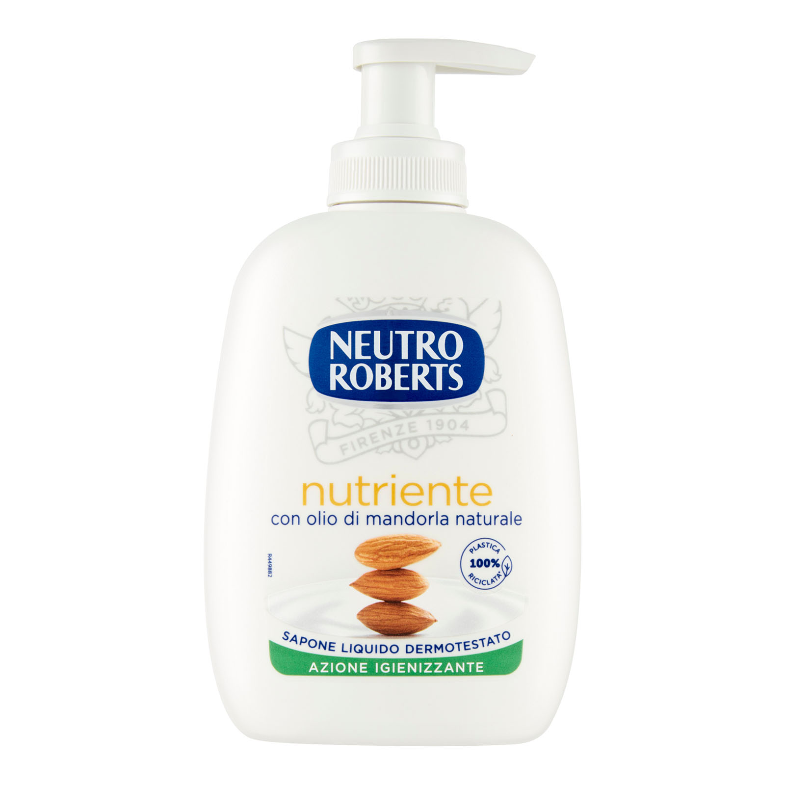 Sapone Liquido Nutriente Con Olio Di Mandorla Naturale 200 ml