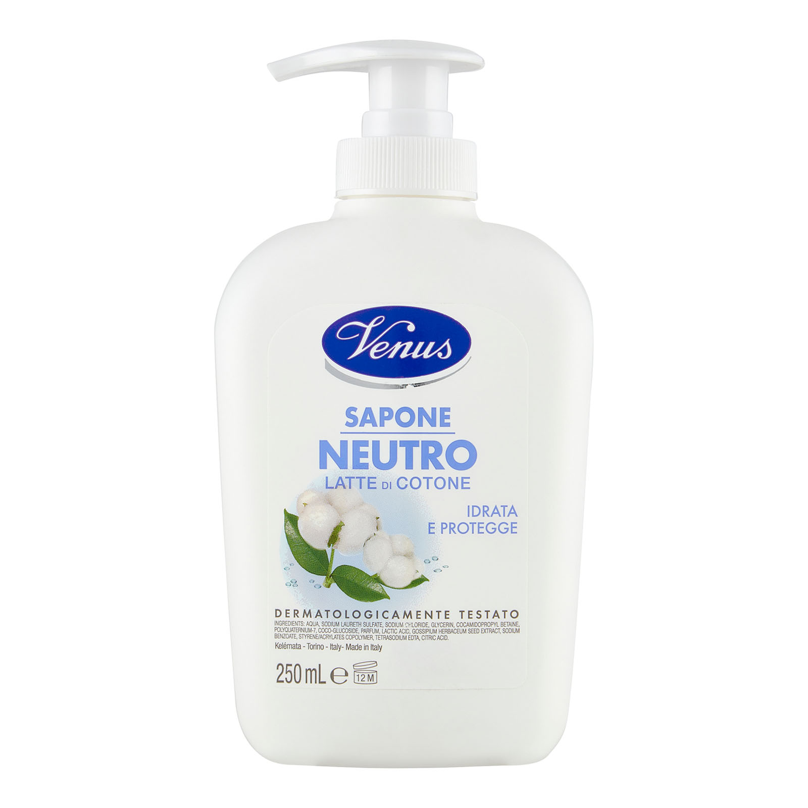 Apone Neutro Latte Di Cotone 250 ml