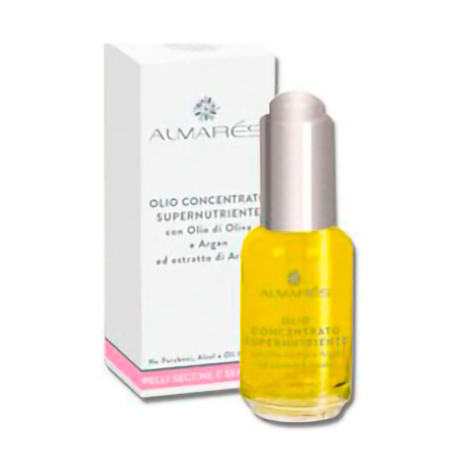 Olio Concentrato Supernutriente Con Olio Di Oliva E Argan Pelli Secche E Sensibili 30 ml