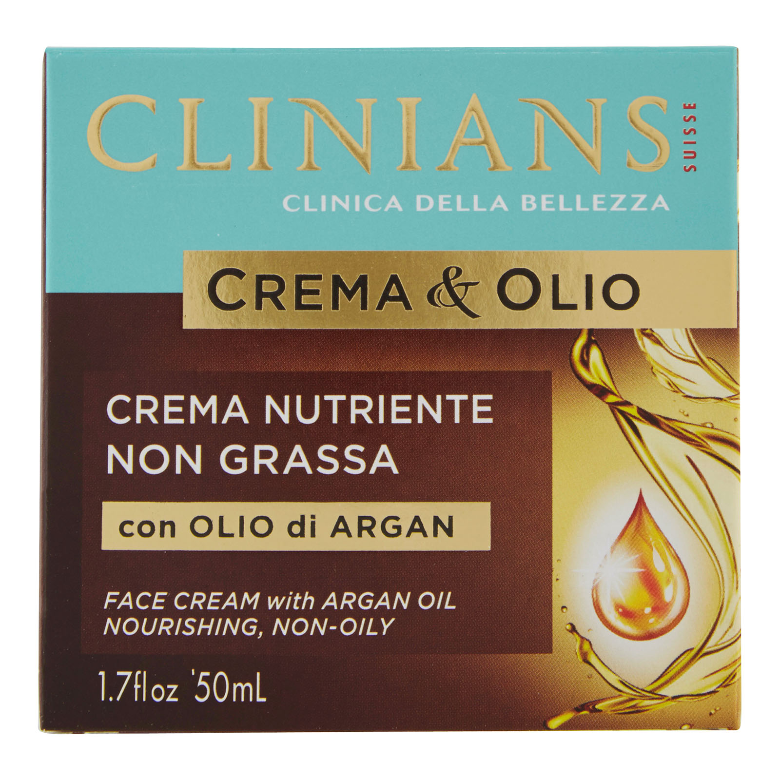 Crema & Olio Crema Nutriente Non Grassa Con Olio Di Argan 50 ml
