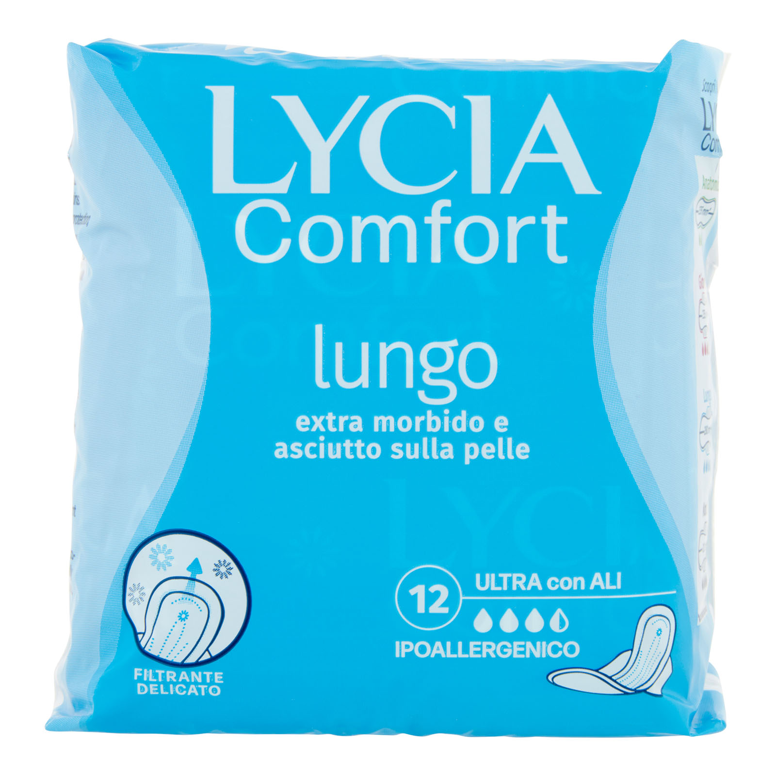 Comfort Lungo Ultra Con Ali 12 Pz