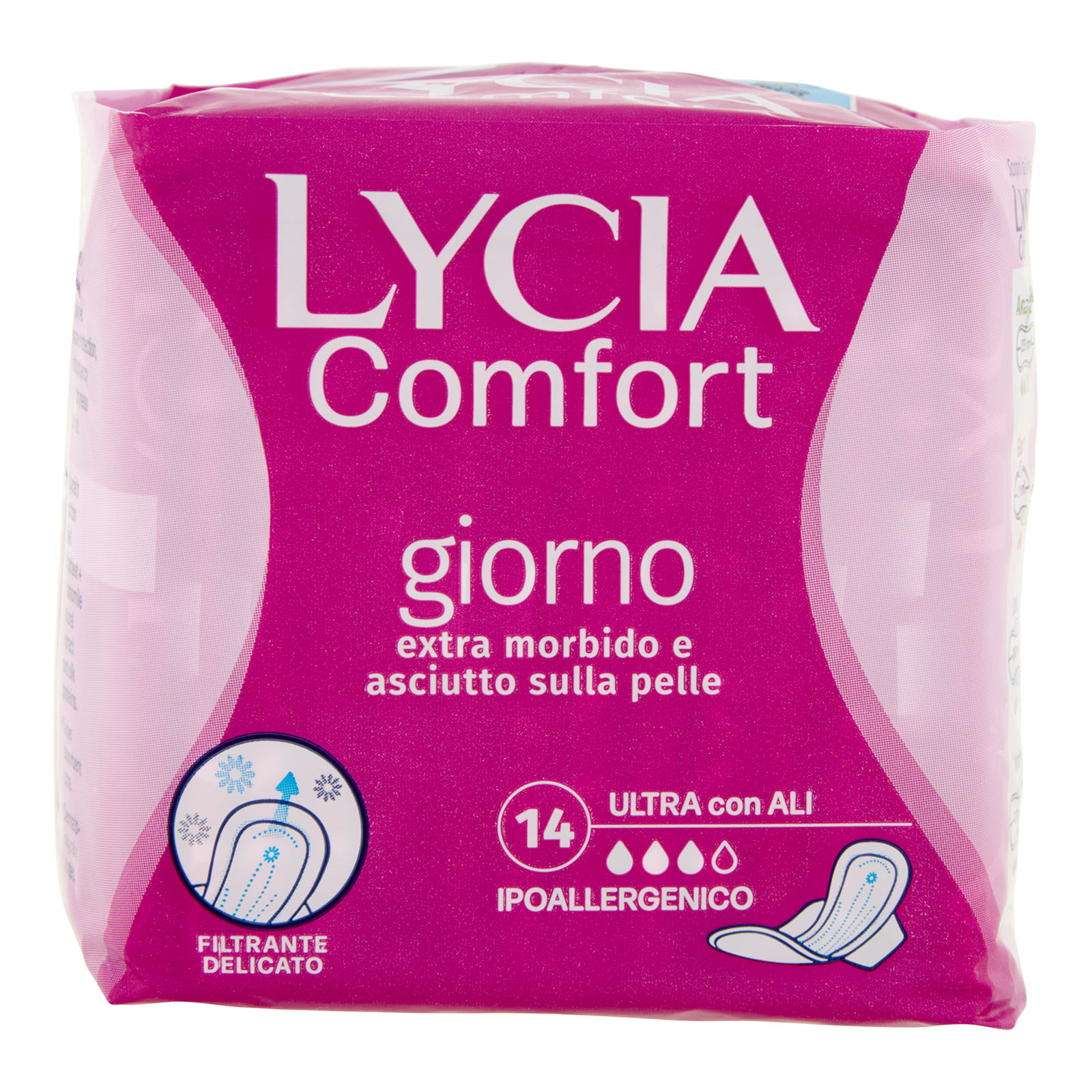 Comfort Giorno Ultra Con Ali 14 Pz