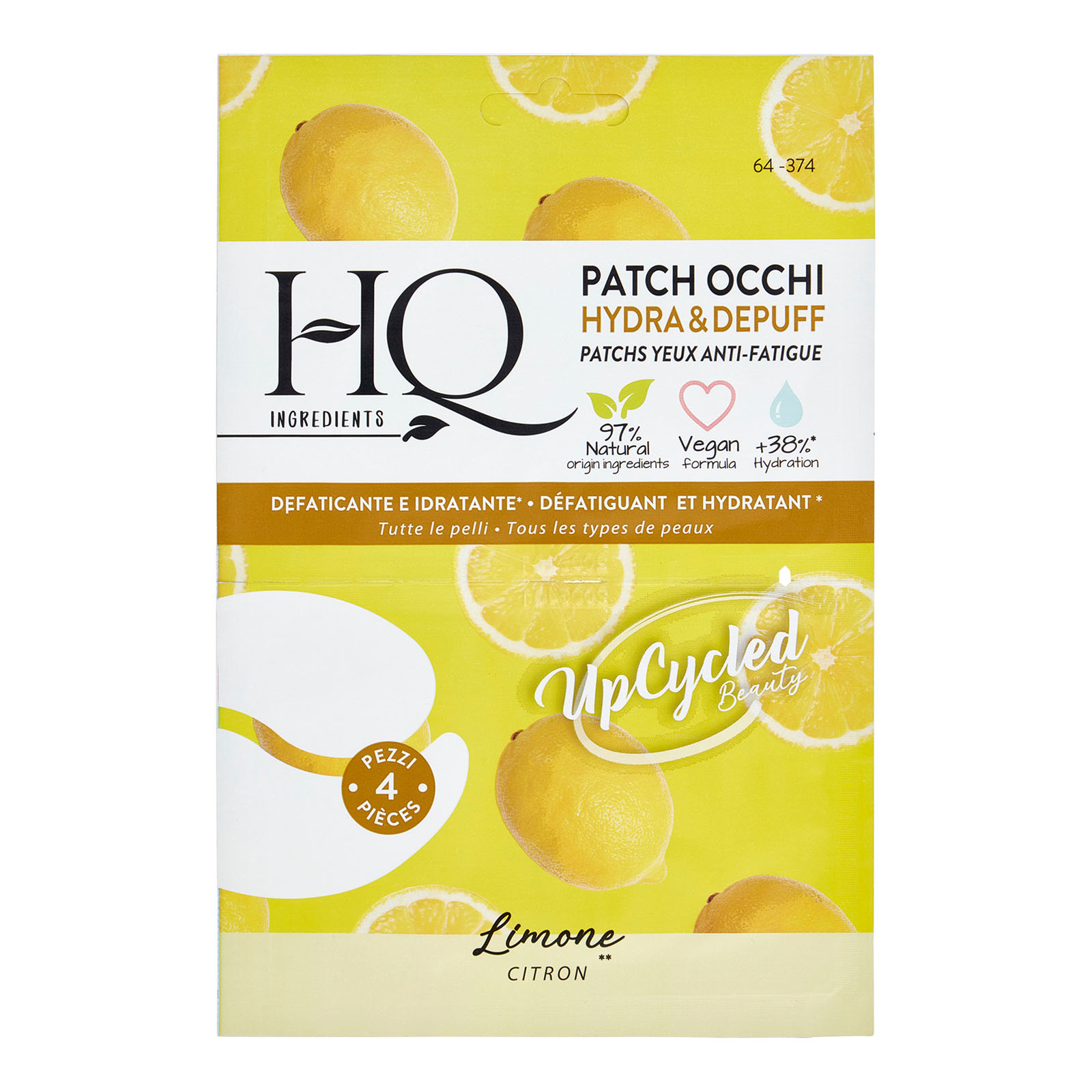 Patch Occhi Hydra & Depuff Limone 4 Pz