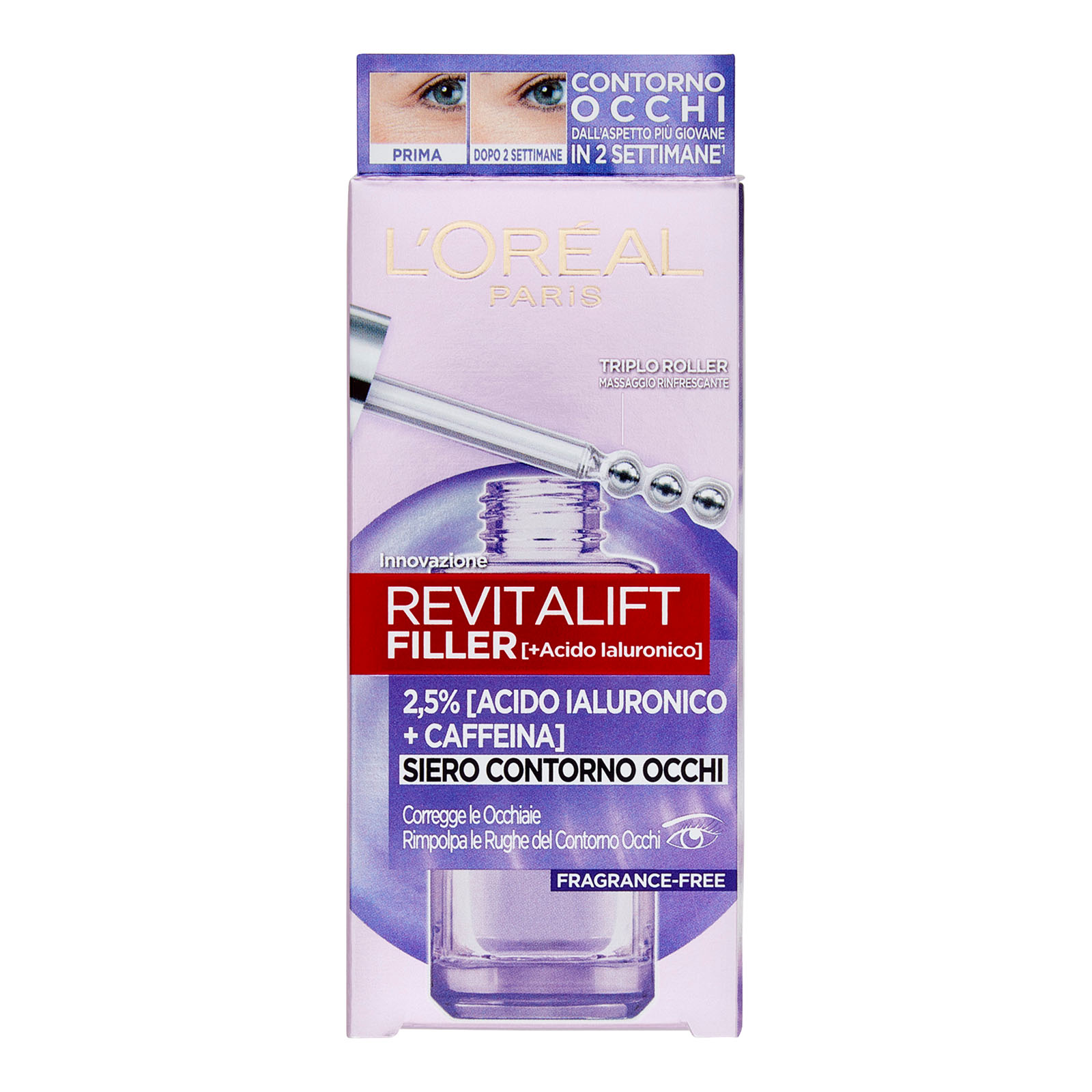 Revitalift Filler Eye Serum,siero Occhi Illuminante E Rimpolpante 20 ml