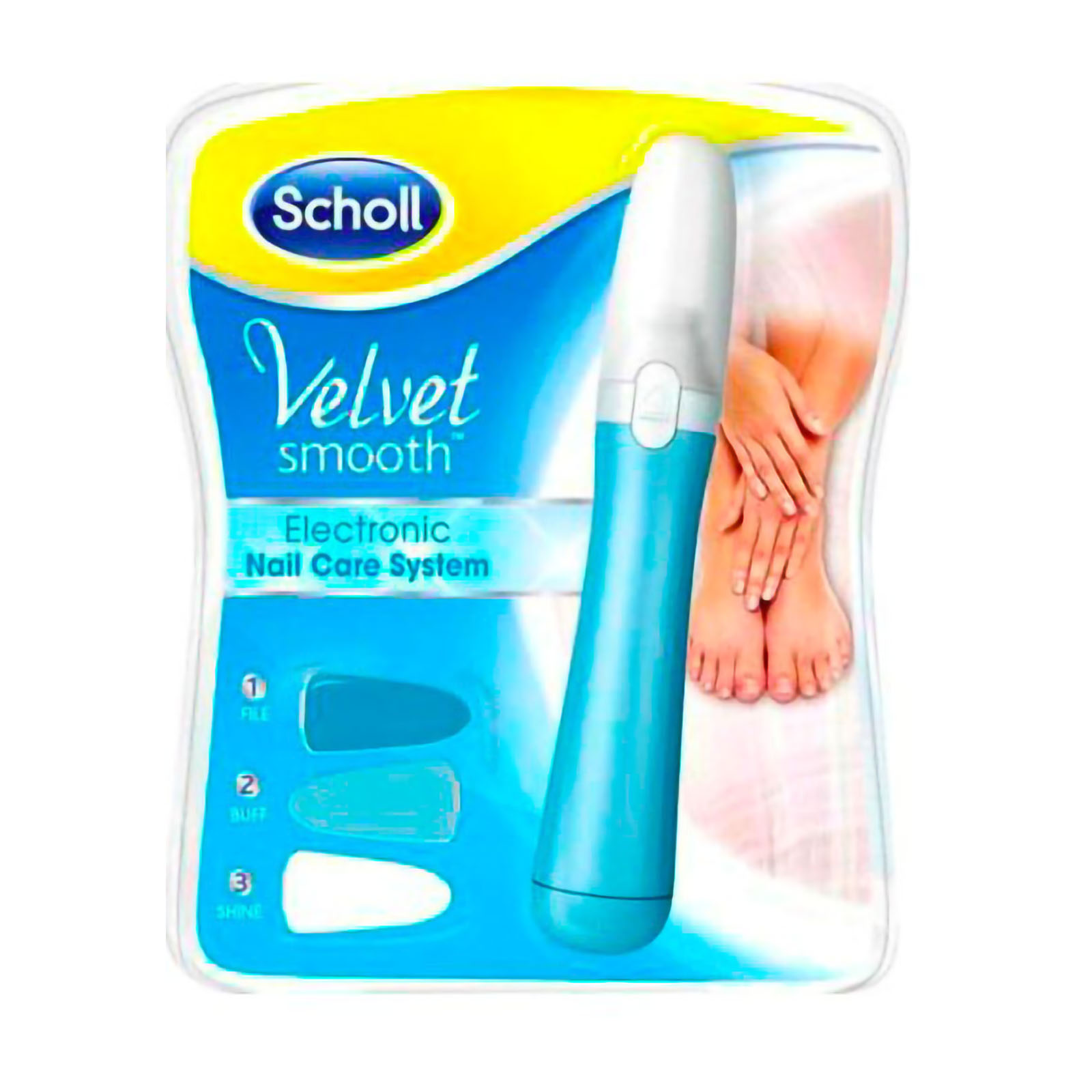 Velvet Smooth Electronic Nail Care System - Kit Elettronico Per La Cura Delle Unghie