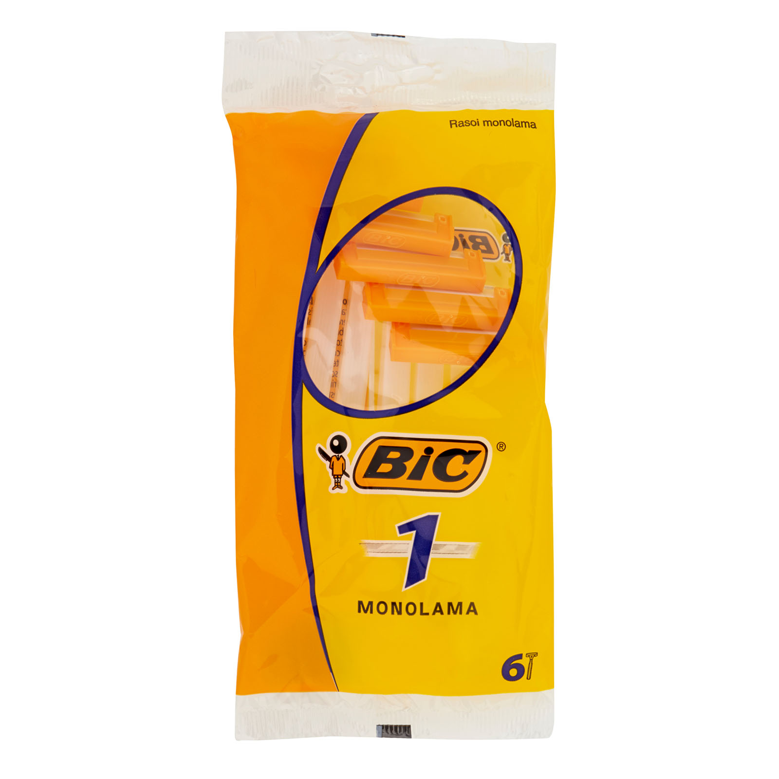 Rasoio Da Barba Monolama 6 Pz