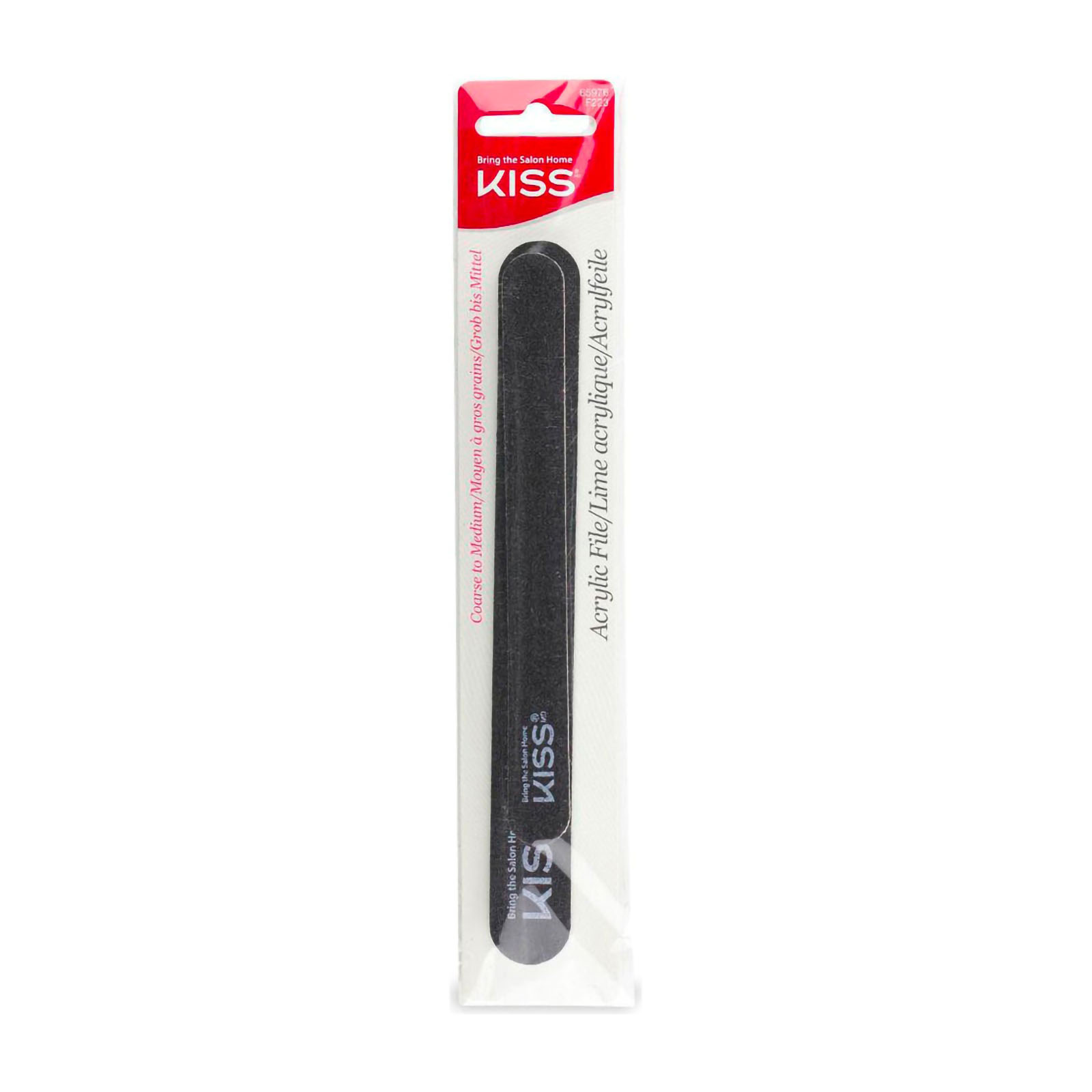 Kiss Lima Per Unghie Acrilica F223 2 Pz