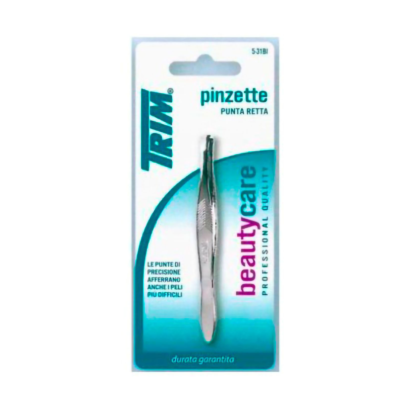 Pinzetta Ciglia Punta Retta 5-31bi