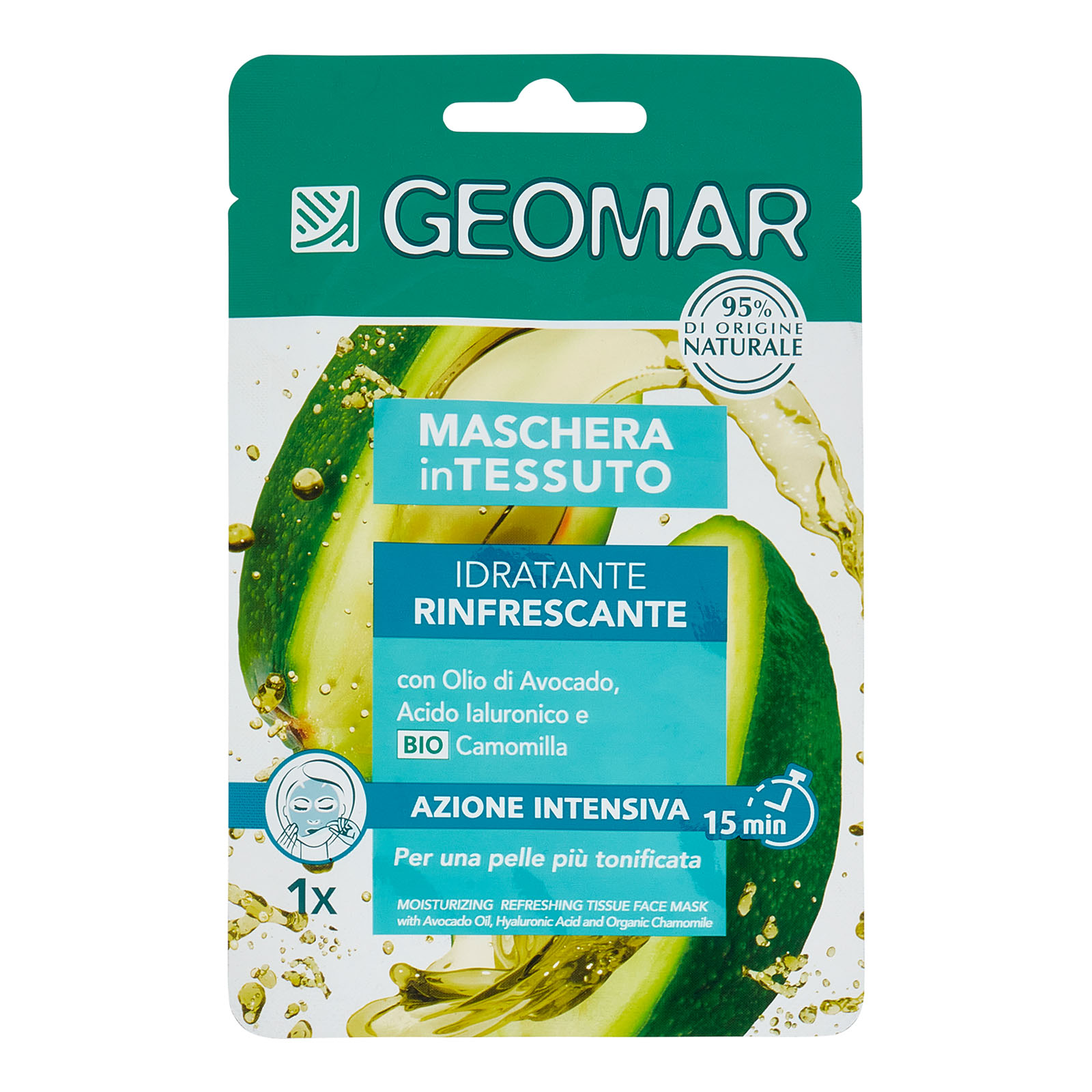 Maschera In Tessuto Idratante Rinfrescante 22 Ml