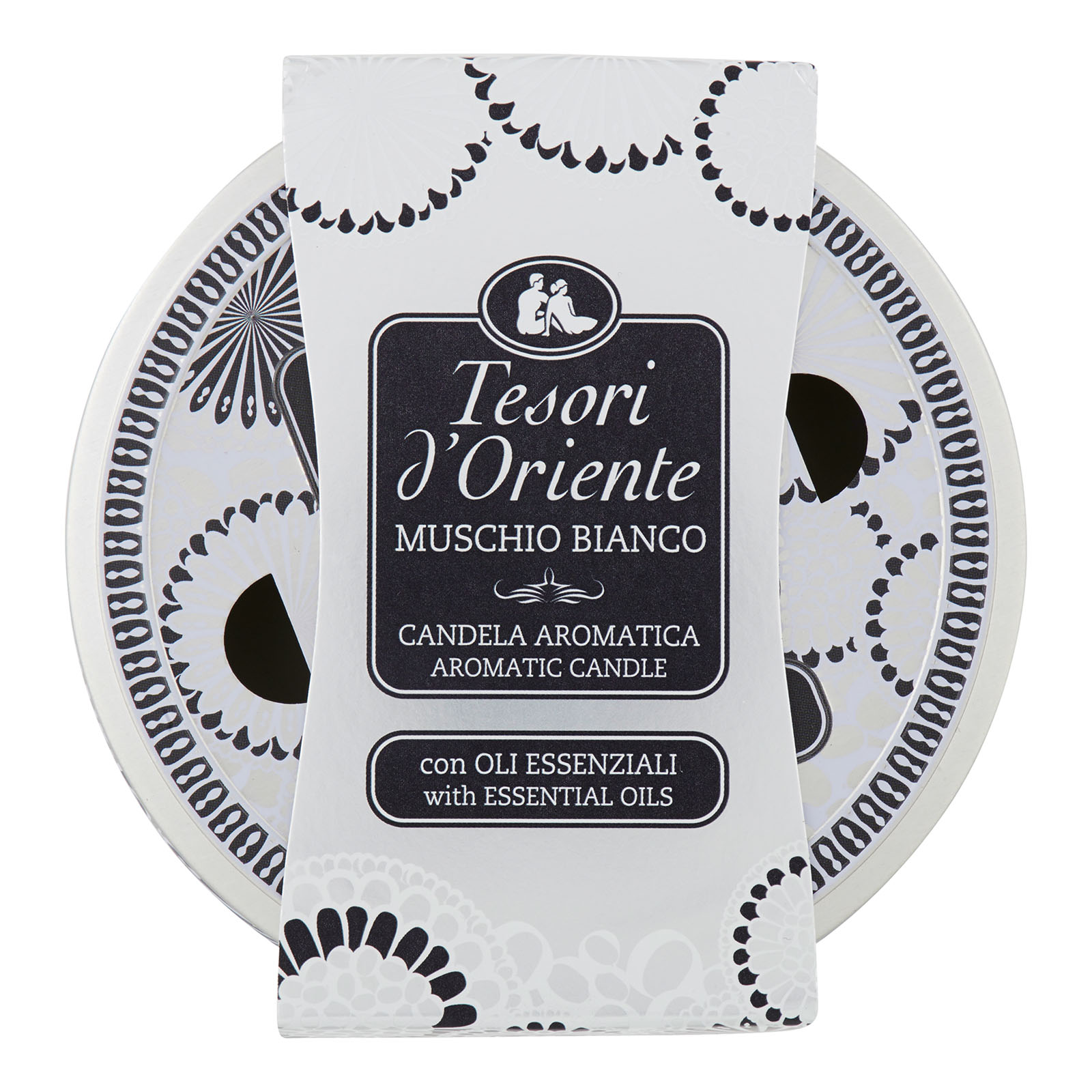 Tesori d'oriente Muschio Bianco Candela Aromatica 200 G