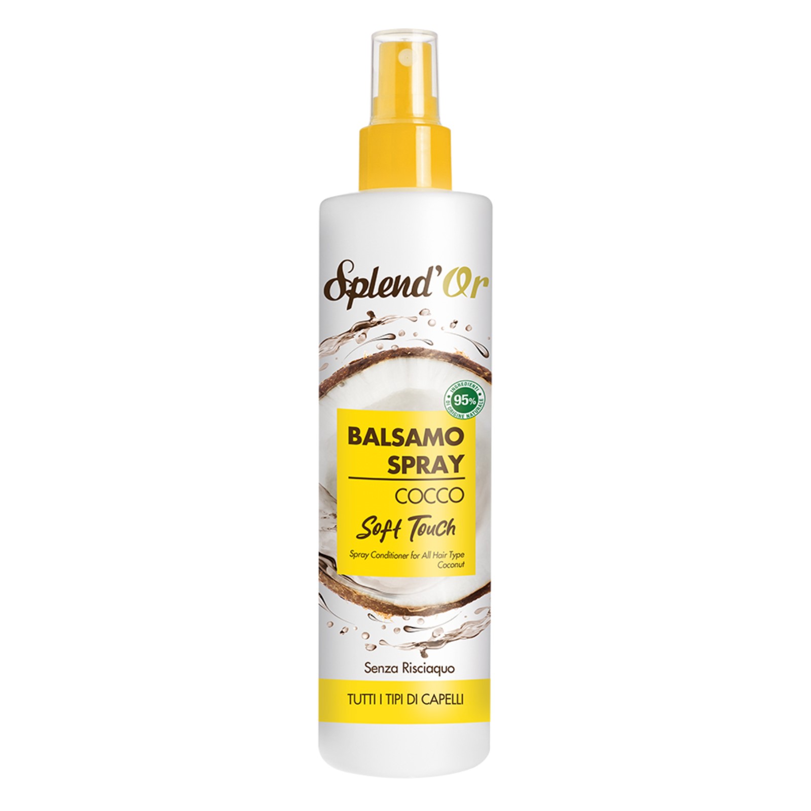 Balsamo Istantaneo con Acqua di Cocco Spray 200 ml