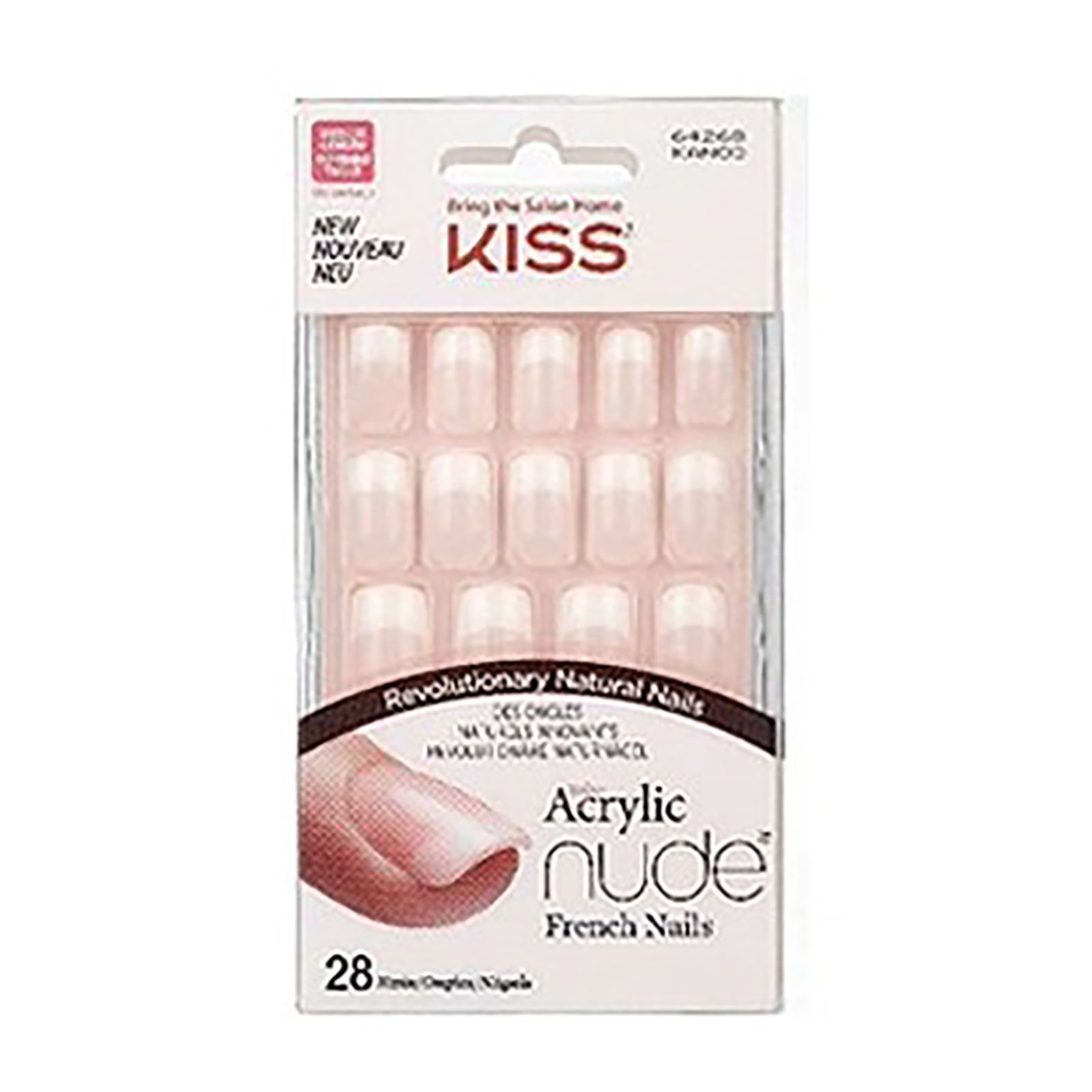 Gel Fantasy 28 Unghie Artificiali Colorate Nude Kan03c