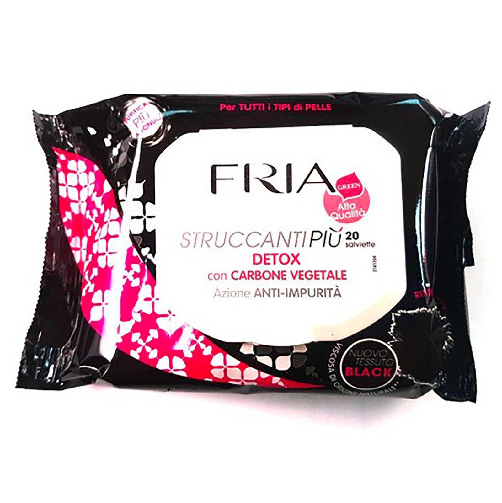 Salviette Struccanti Detox 20 Pezzi