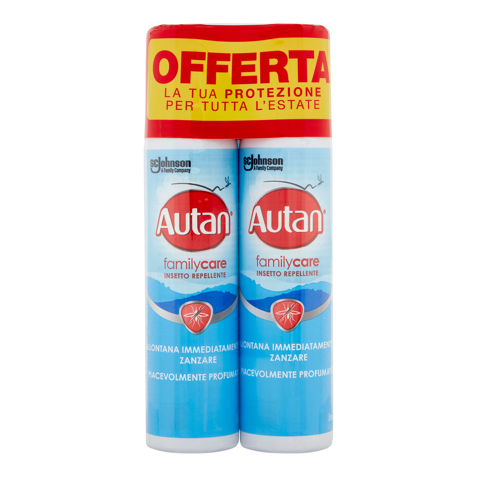 Autan Antizanzare Tigre E Comuni, Bipacco, Insetto Repellente, 2 X 100ml