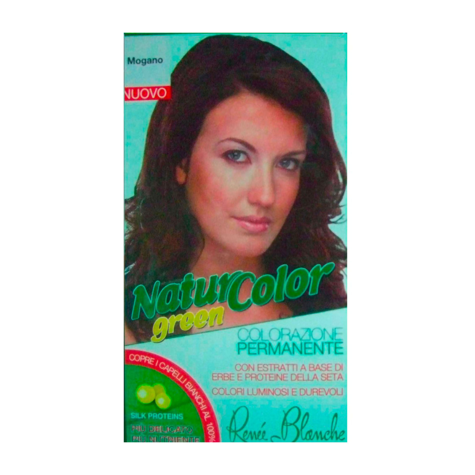 Tinta Per Capelli Colorazione Permanente Naturale Natur Color Green Mogano