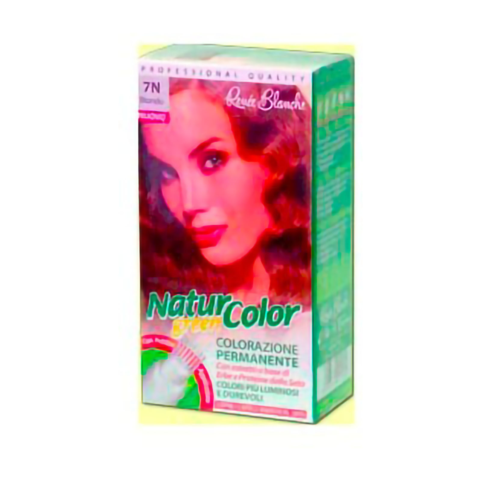 Tinta Per Capelli Colorazione Permanente Naturale Natur Color Green 7 N Biondo