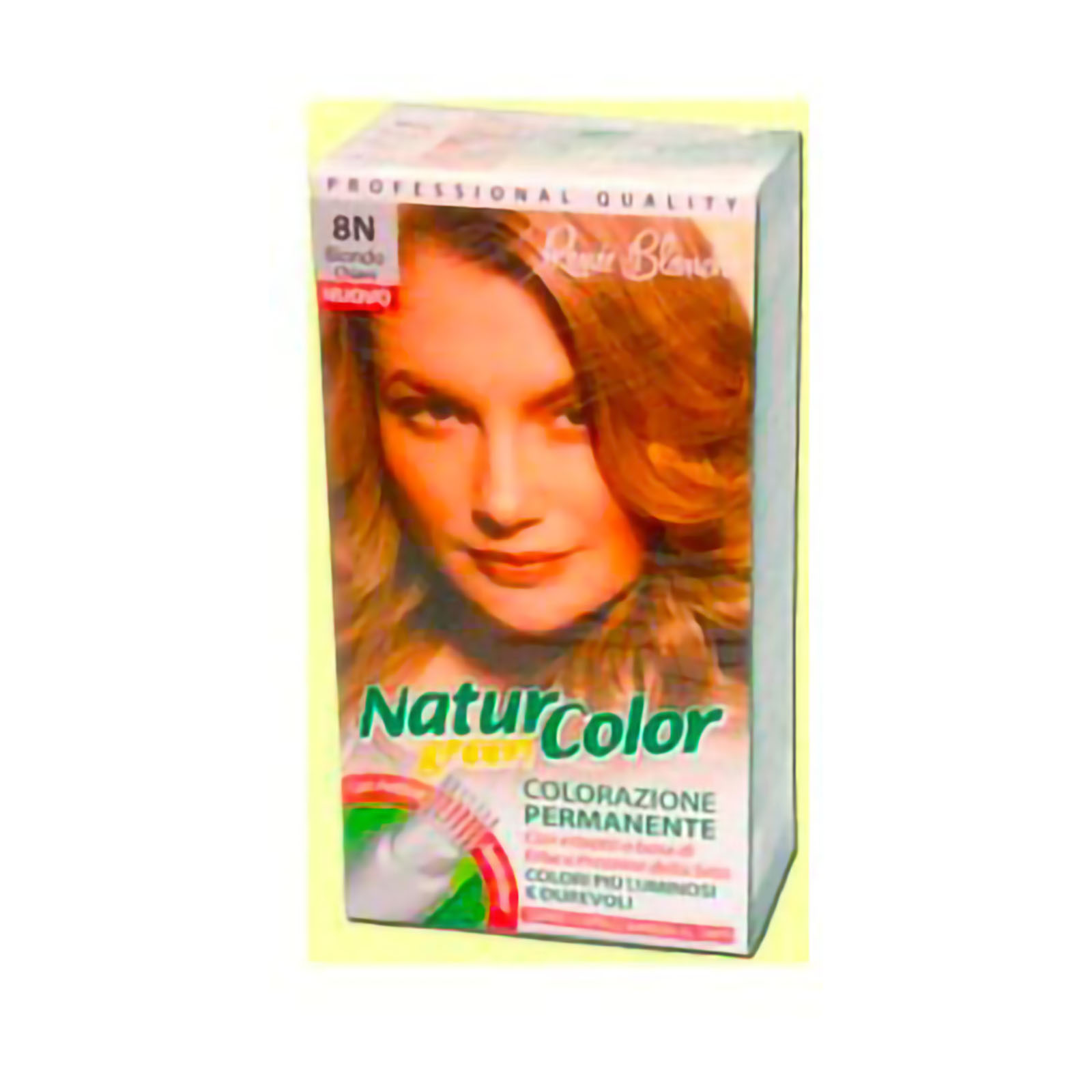 Renée blanche Tinta Per Capelli Colorazione Permanente Naturale Natur Color Green 8 N Biondo Chiaro