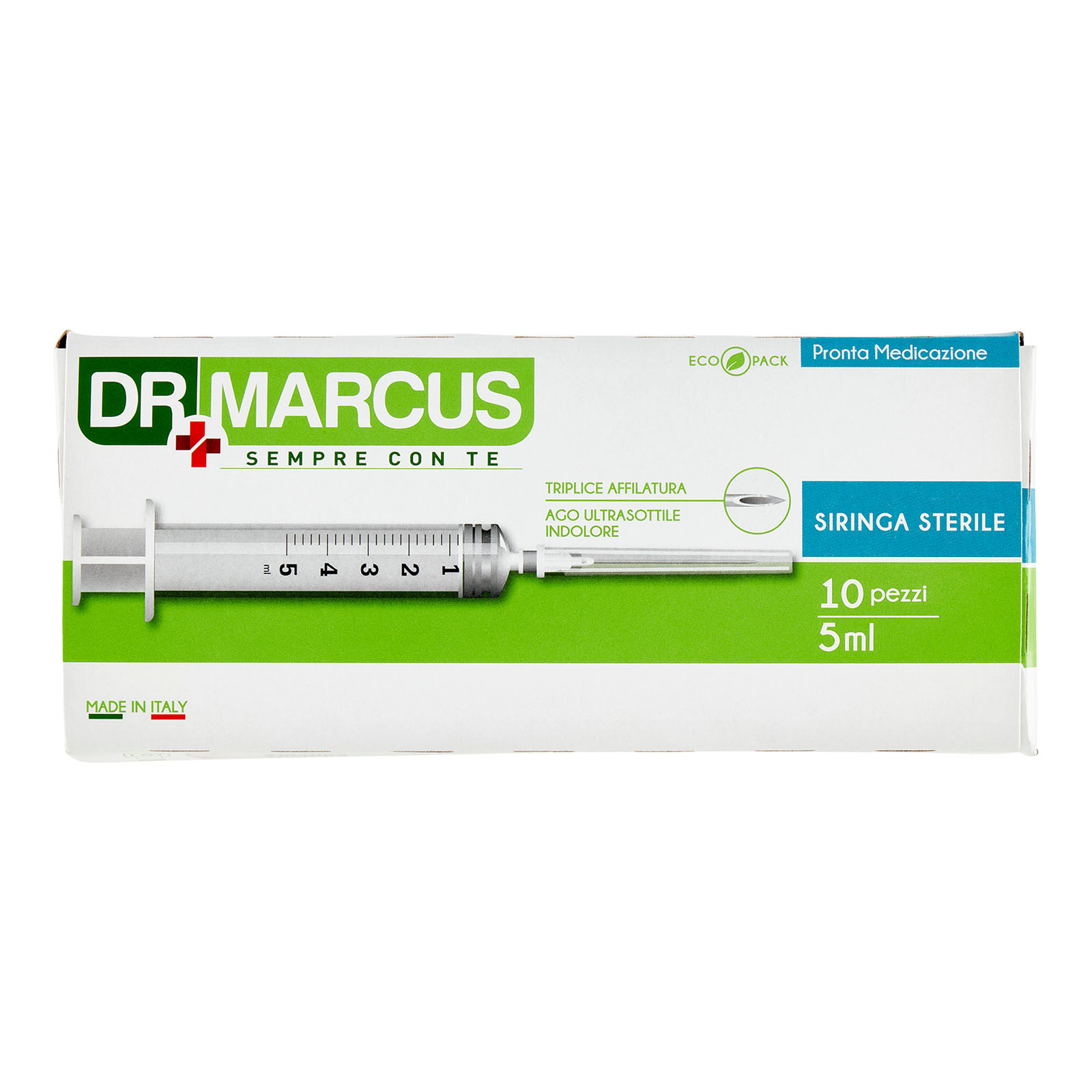 300 Siringhe DR MARCUS Siringa Sterile Pronto Uso Ultra sottile INDOLORE 5 ml - Immagine 6