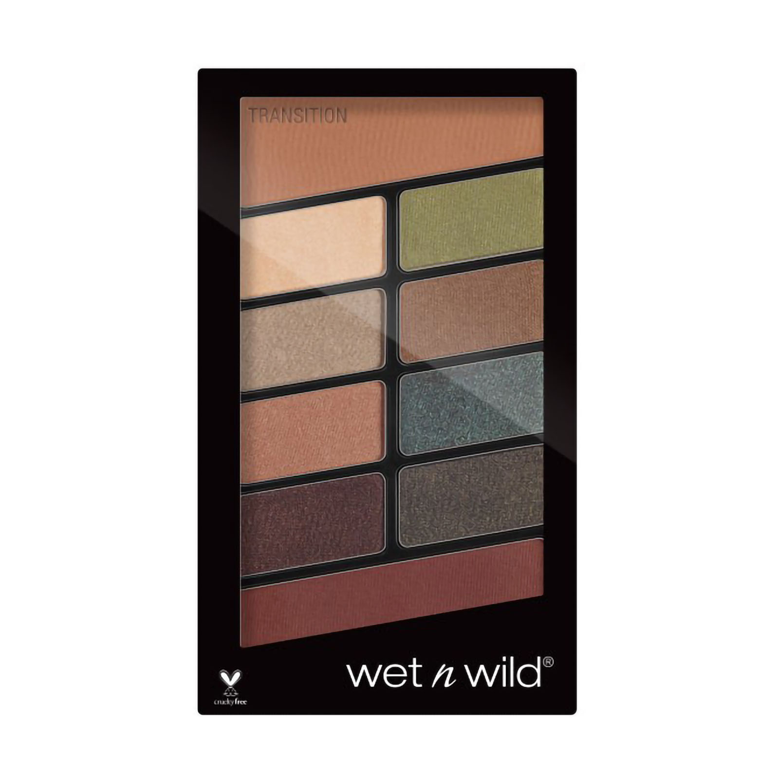 Multicolor Icon 10 Pan Eye Shadow Palette E759 comfort zone